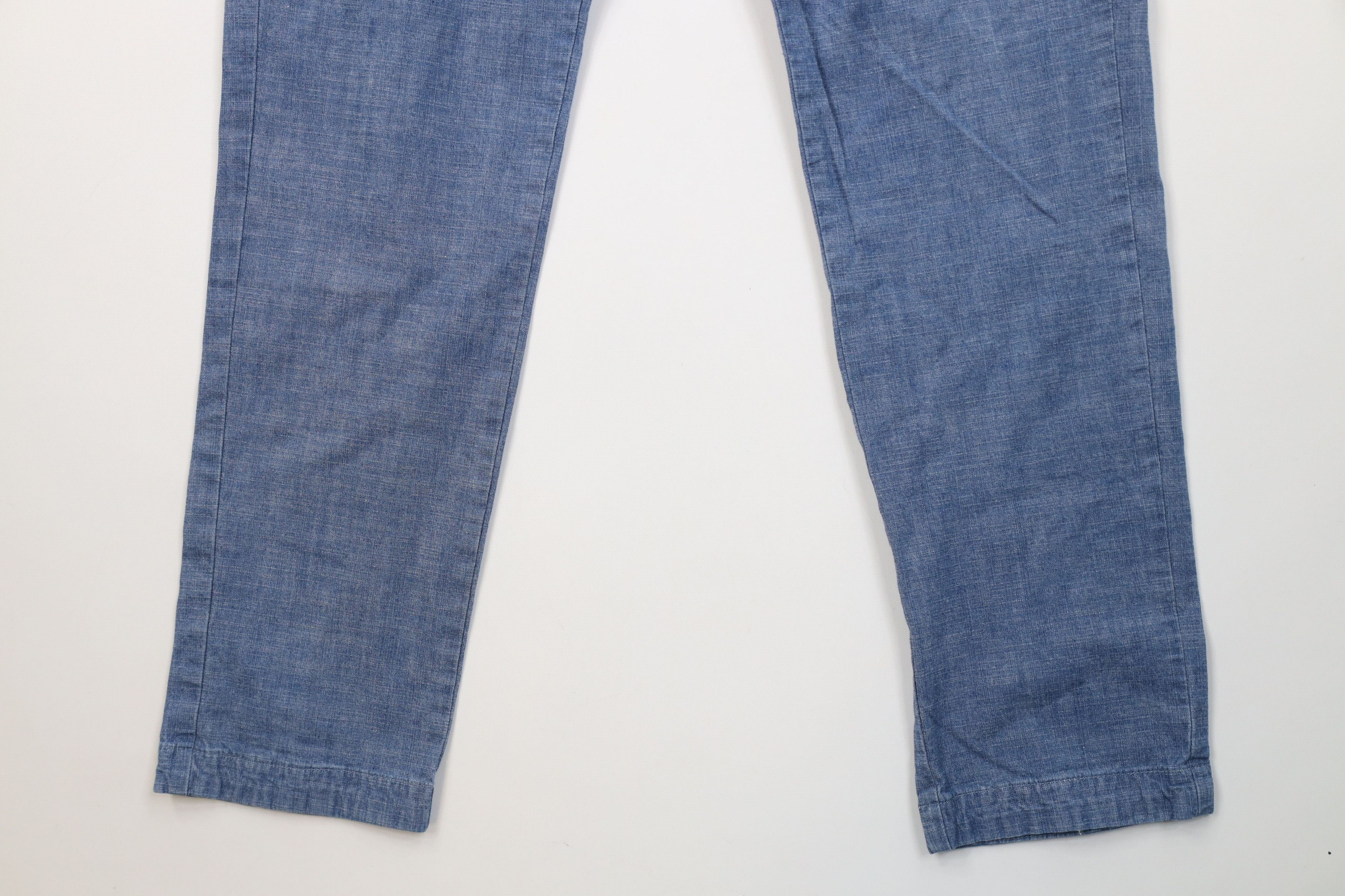 Abercrombie & Fitch Vintage Y2K Abercrombie & Fitch Langdon Slim Fit Pants Blue Size US 34 / EU 50 - 4 Thumbnail