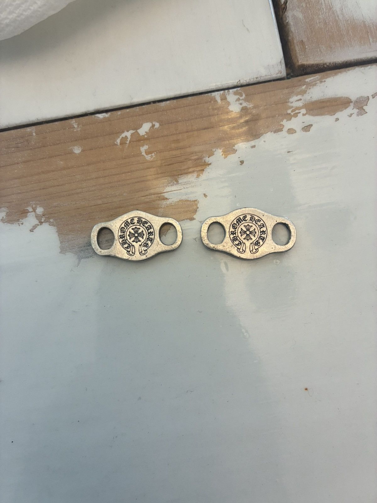 Chrome Hearts Chrome Heart Lace Holders Size ONE SIZE - 4 Thumbnail