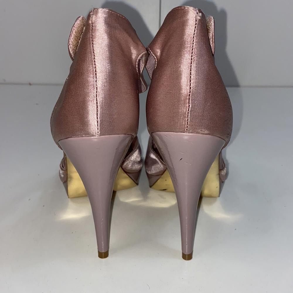 Steve Madden Steve Madden l Satin Platform Heels W/ Gemstones 8 Size US 8 / IT 38 - 5 Thumbnail