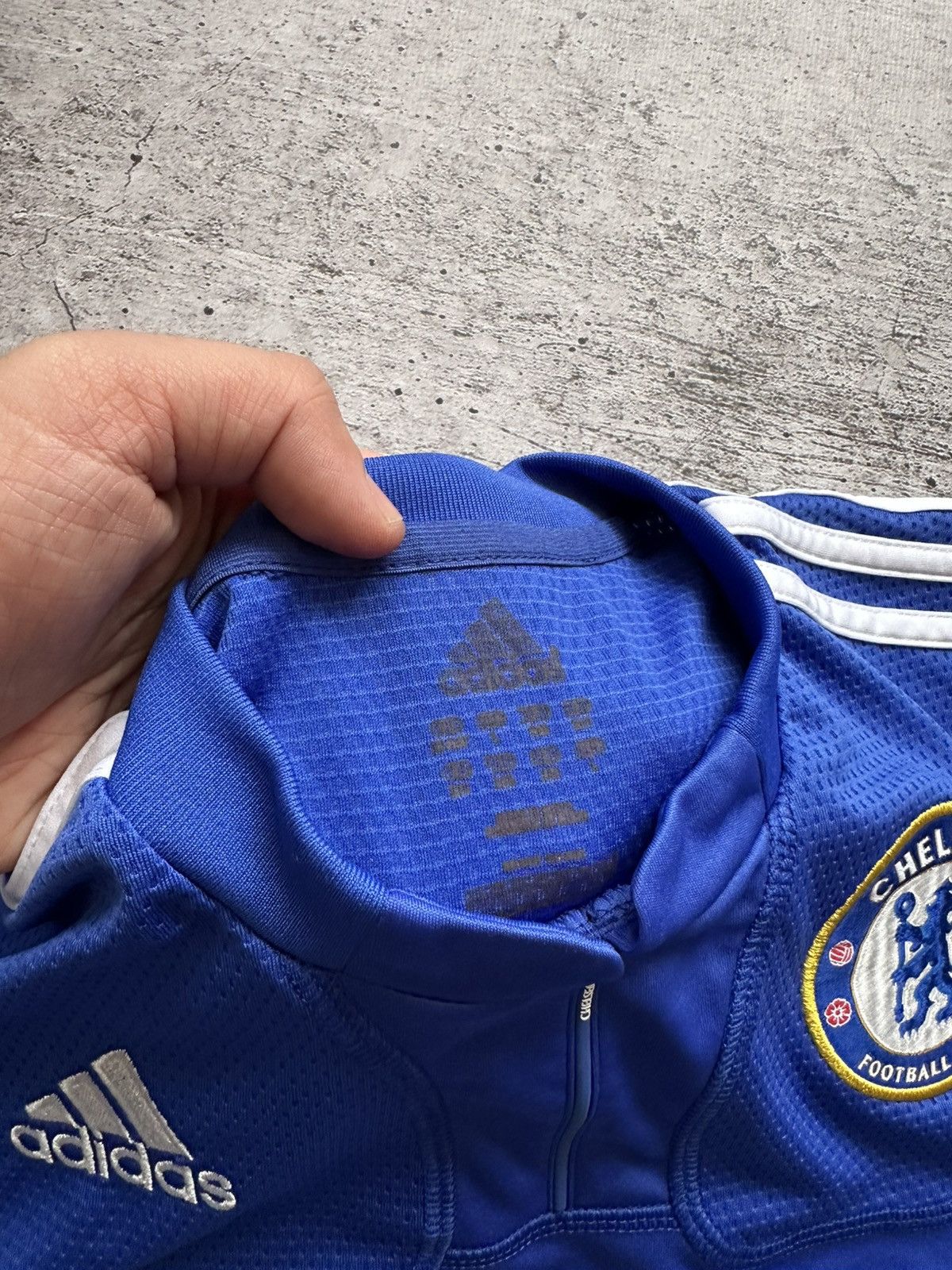 Adidas 2010/11 Youth Adidas Chelsea Lampard Vintage Soccer Jersey Size US S / EU 44-46 / 1 - 10 Thumbnail