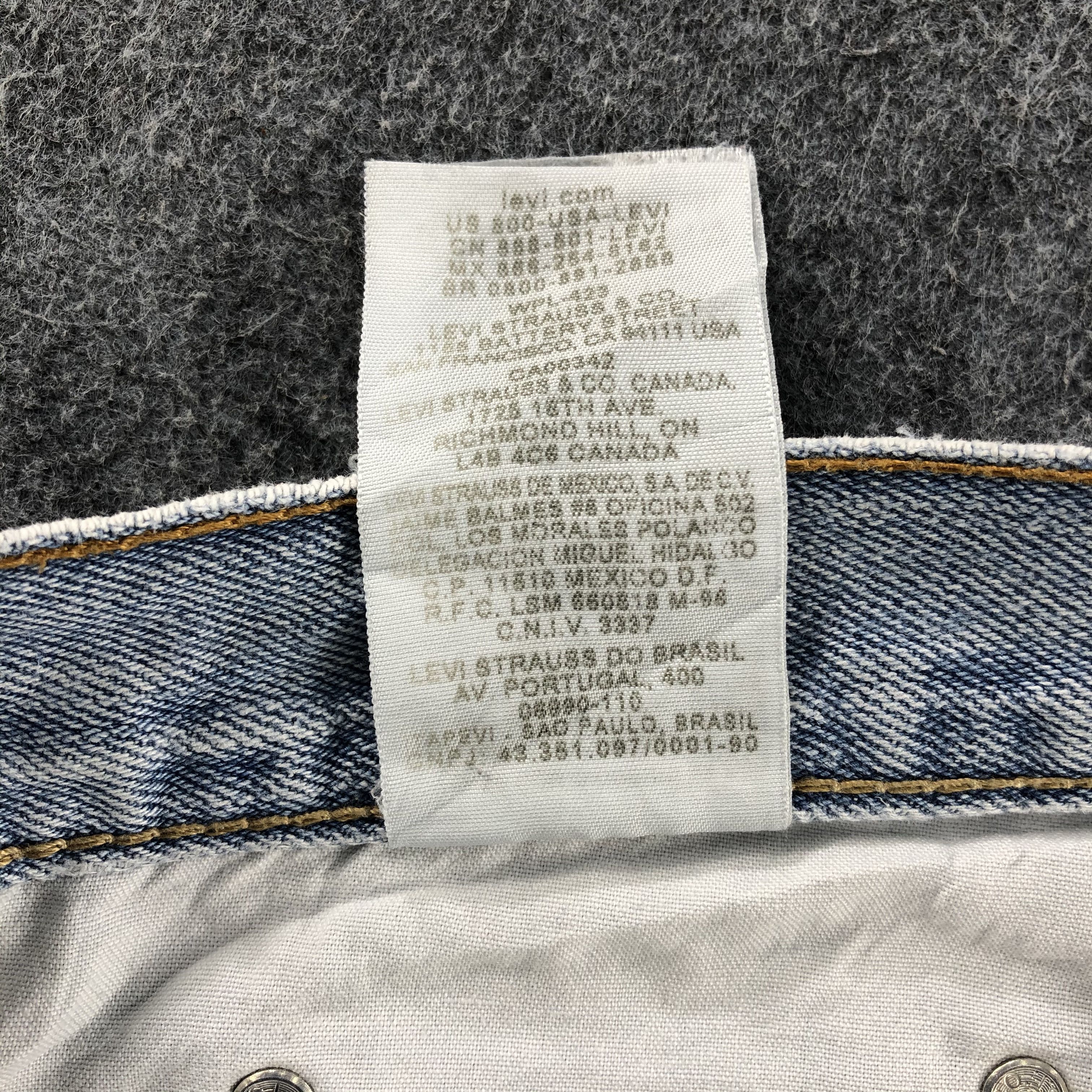 Levi's Light Wash Vintage Levis 550 Jeans-J1151 Size US 38 / EU 54 - 13 Thumbnail