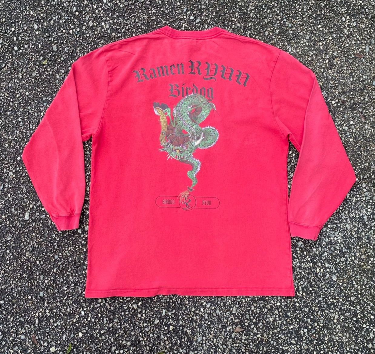 Birddogs Vintage Birdog Ramen Ryuu Streetwear Long Sleeve Shirt Size US XL / EU 56 / 4 - 1 Thumbnail