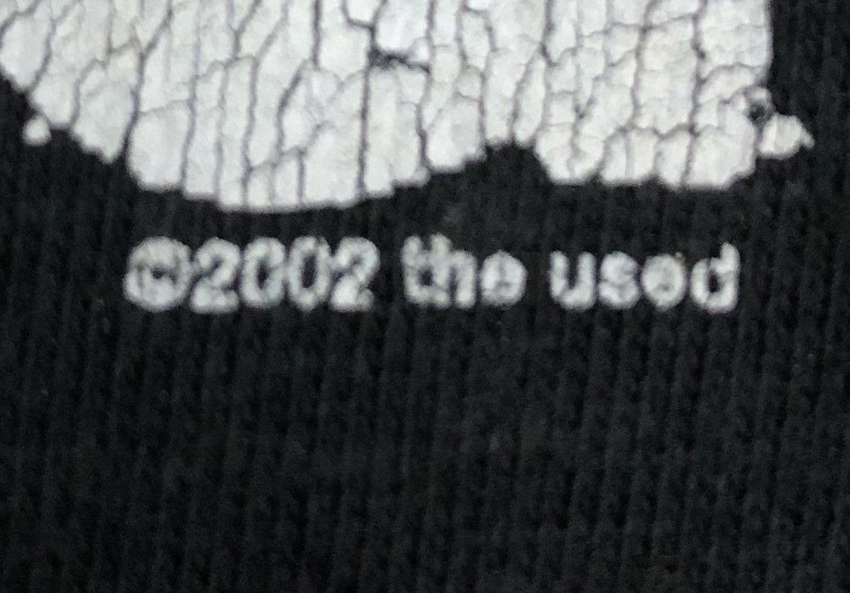 Band Tees Vintage Y2K Rock Band 2002 The Used T-Shirt Size US M / EU 48-50 / 2 - 4 Thumbnail