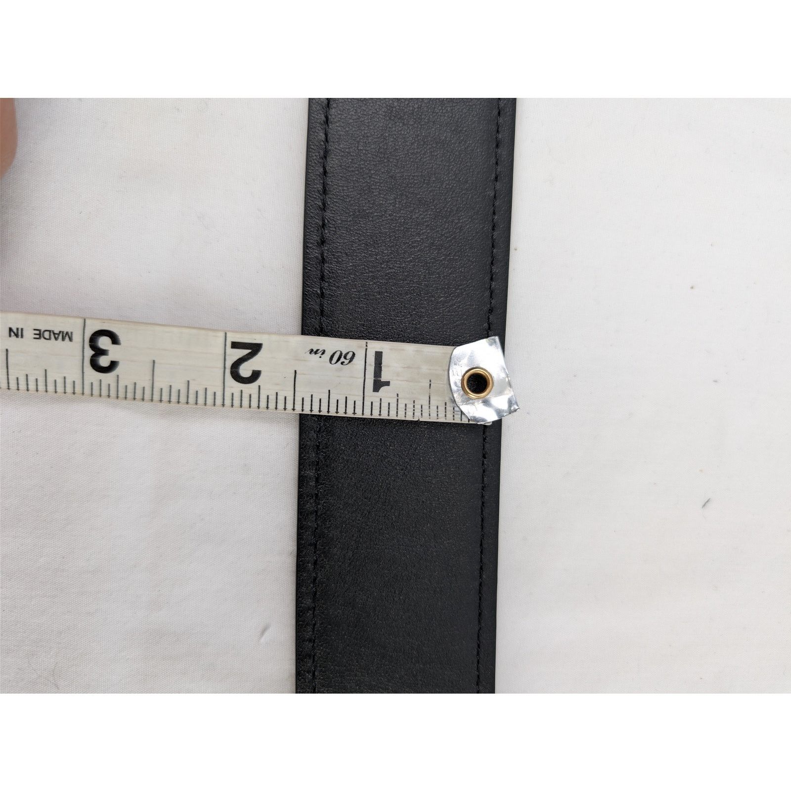 Amiri o1rshd1 Size: 85cm / 4cm Amiri Staggered Belt in Black Size 34 - 15 Thumbnail