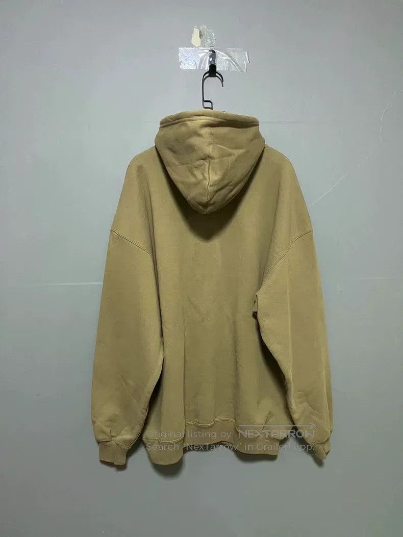 Balenciaga Balenciaga Khaki crown wheat logo hooded sweatshirt Size US S / EU 44-46 / 1 - 2 Thumbnail
