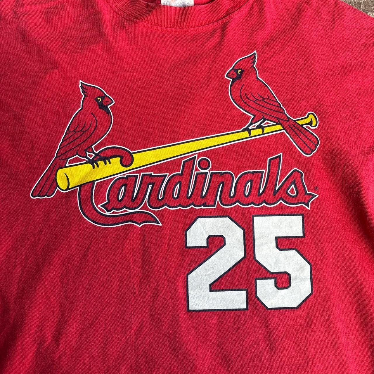 Majestic 1998 St Louis Cardinals Red ‘McGwire’ MLB Baseball T-Shirt Size US M / EU 48-50 / 2 - 3 Thumbnail