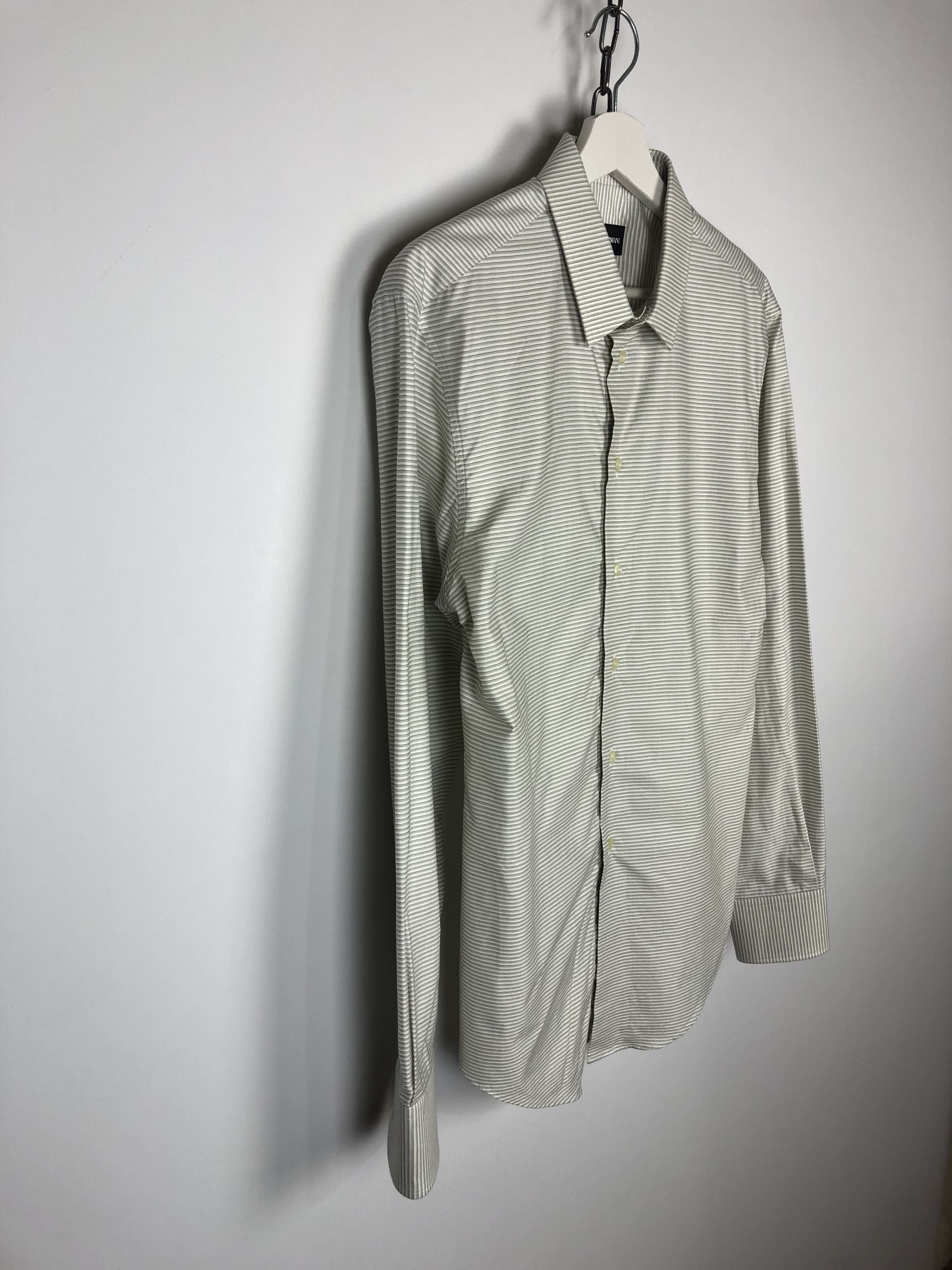 Armani Emporio Armani Basic Shirt Striped size M Size US M / EU 48-50 / 2 - 4 Thumbnail