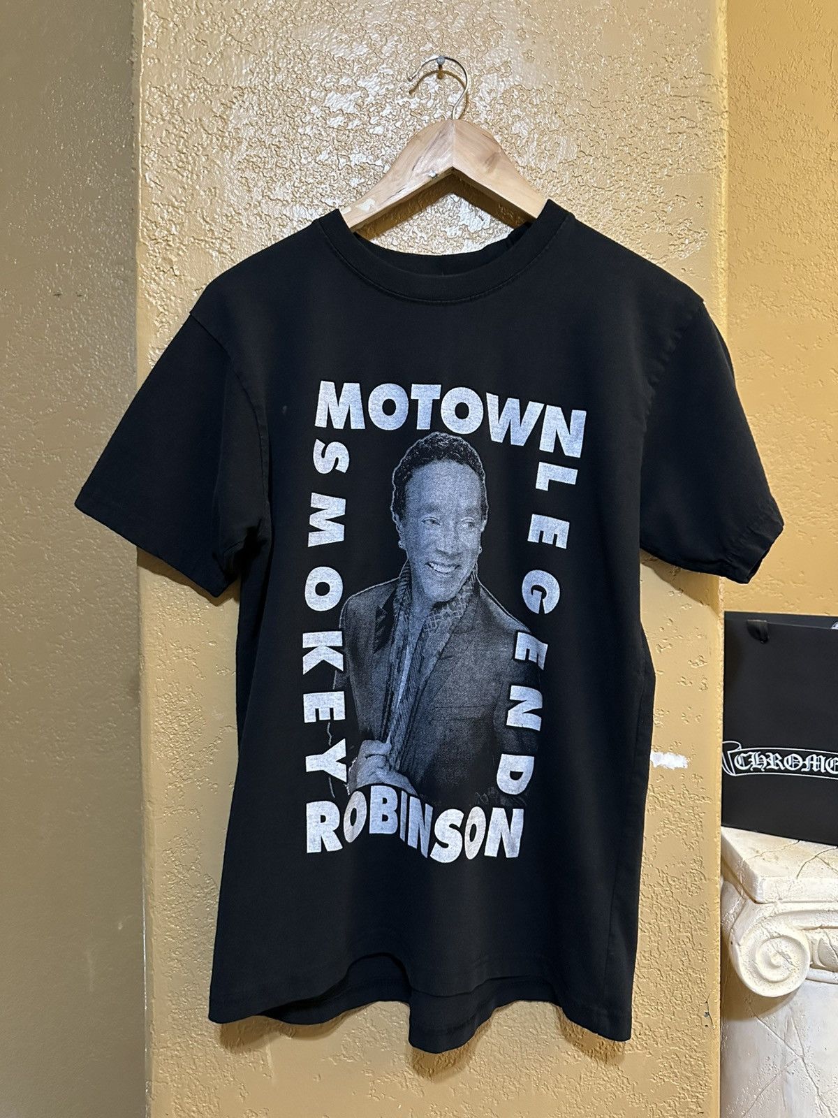 Band Tees Vintage Smokey Robinson Motown Records R&B tee Size US S / EU 44-46 / 1 - 1 Thumbnail