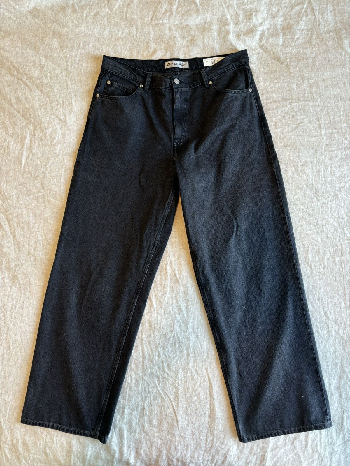 Our Legacy Vast Cut Jeans Black | Grailed