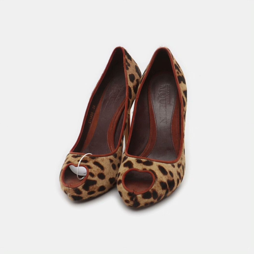 Alexander McQueen Alexander McQueen Women's Horsehair High Heels Size US 7 / IT 37 - 1 Thumbnail