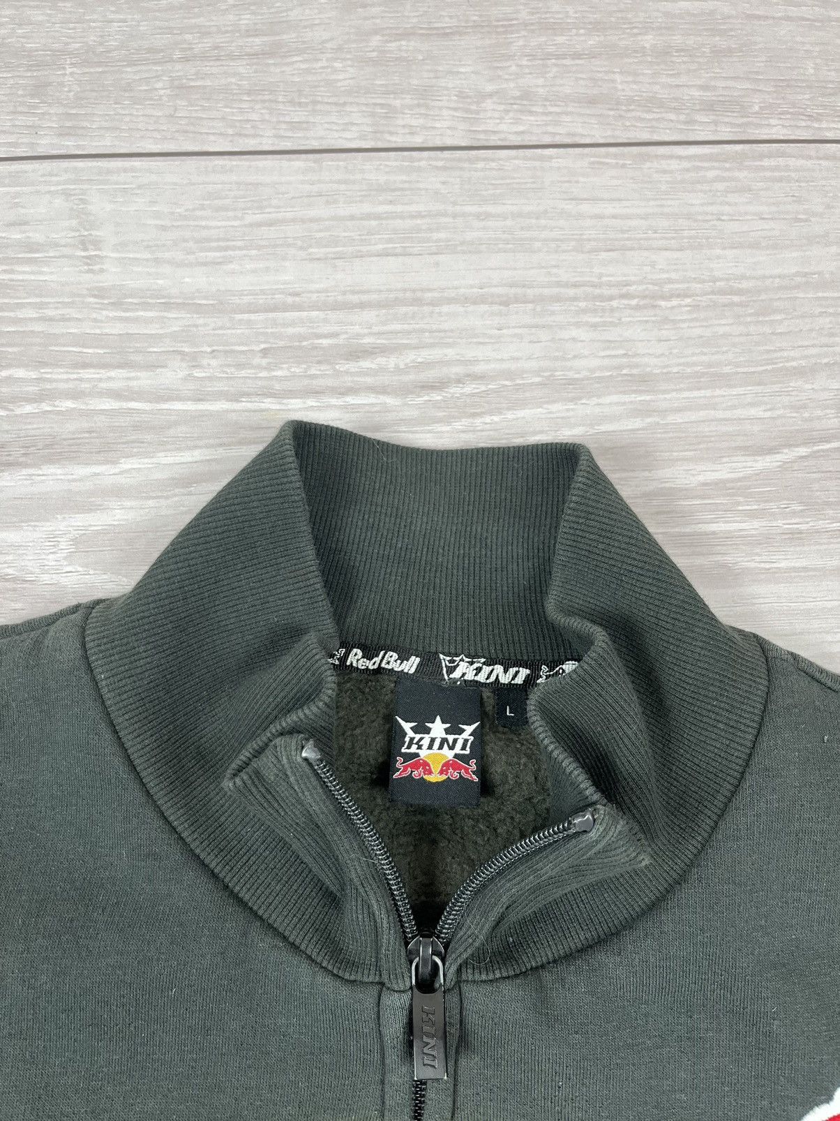 Red Bull Red Bull Kini MX Racing Vintage Full Zip Track Jacket Size US L / EU 52-54 / 3 - 10 Thumbnail