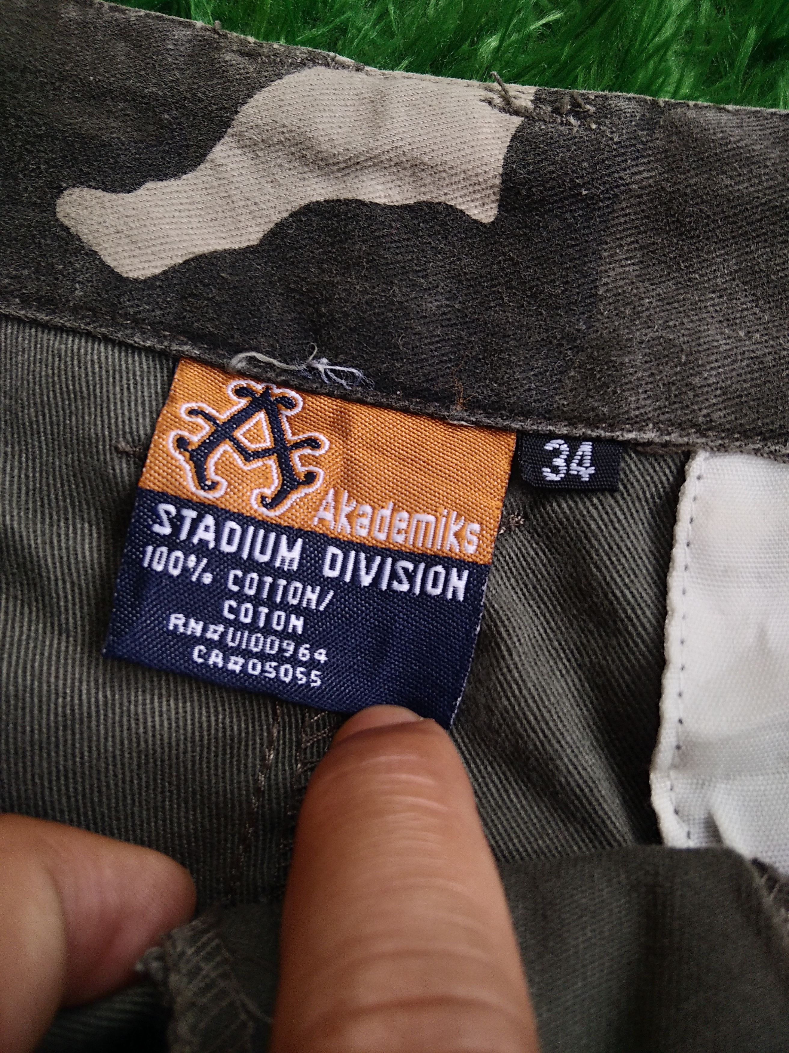 Akademiks × If Six Was Nine 🔥RARE🔥 Y2k Akademiks Stadium Division Trousers Cargo Pants Size US 34 / EU 50 - 9 Thumbnail