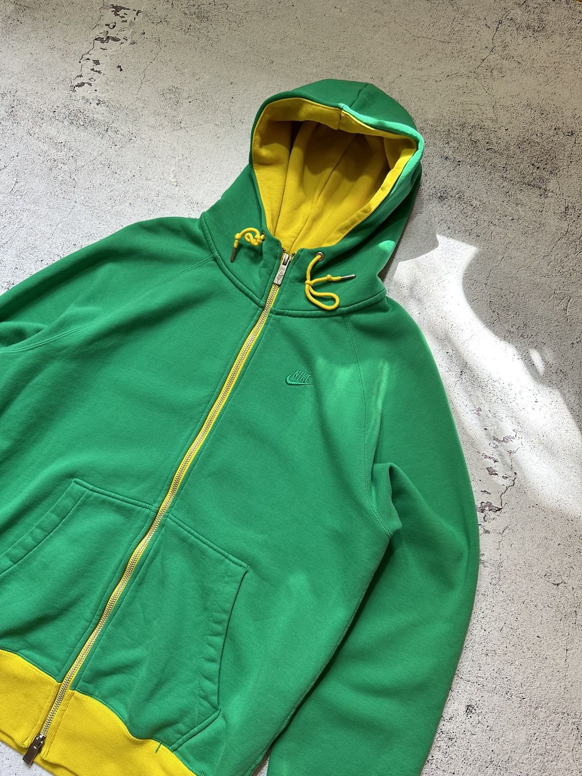 Nike Crazy Nike Vintage 90s Zip Up Hoodie Skater Size US S / EU 44-46 / 1 - 3 Thumbnail