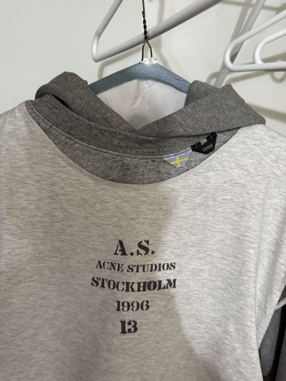 Acne Studios Acne Studios Layered Hoodie size large Size US L / EU 52-54 / 3 - 12 Thumbnail