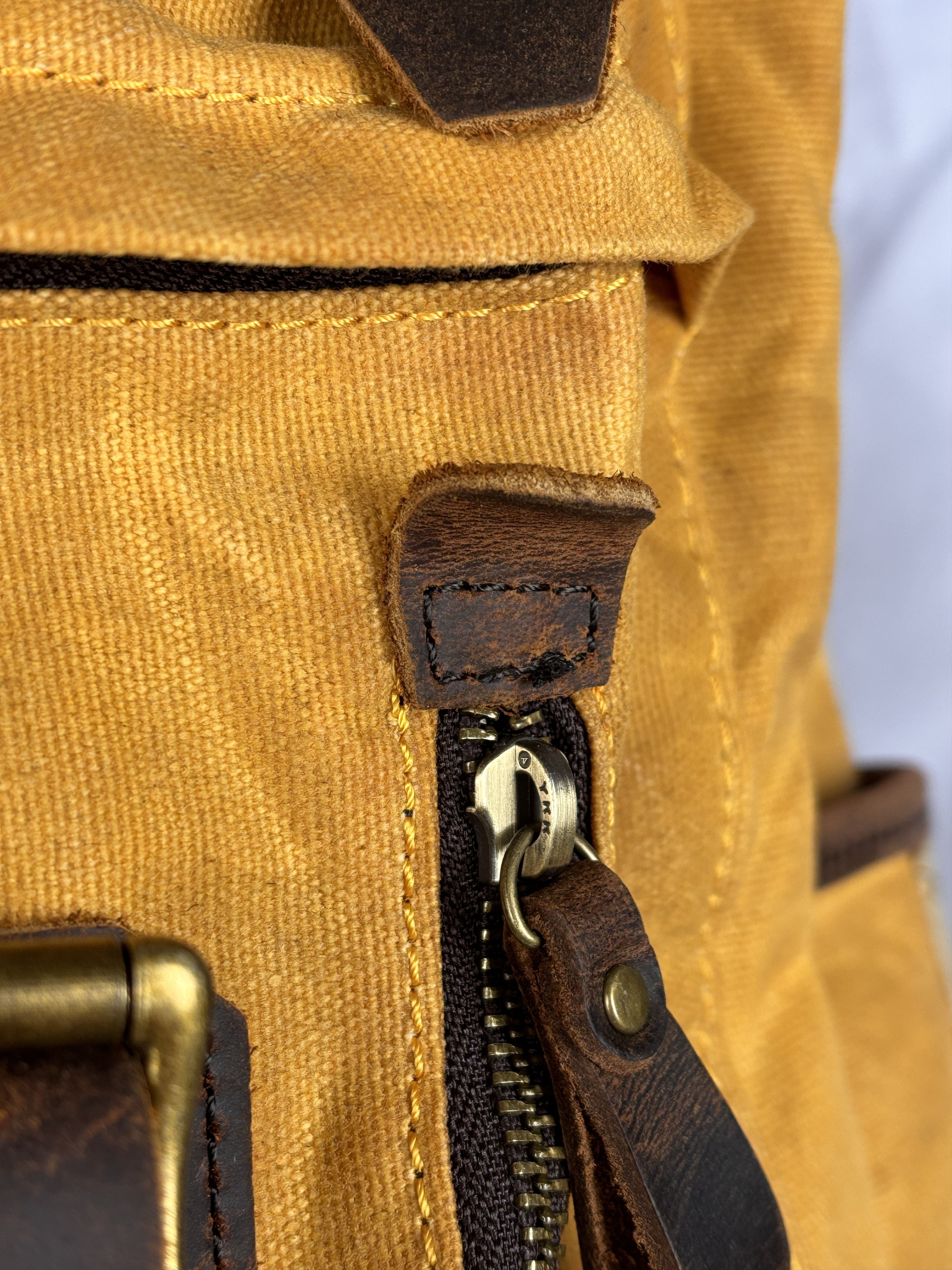 Other Gandys Canvas Wax Waxed Cotton Backpack Travel Outdoor Size ONE SIZE - 7 Thumbnail