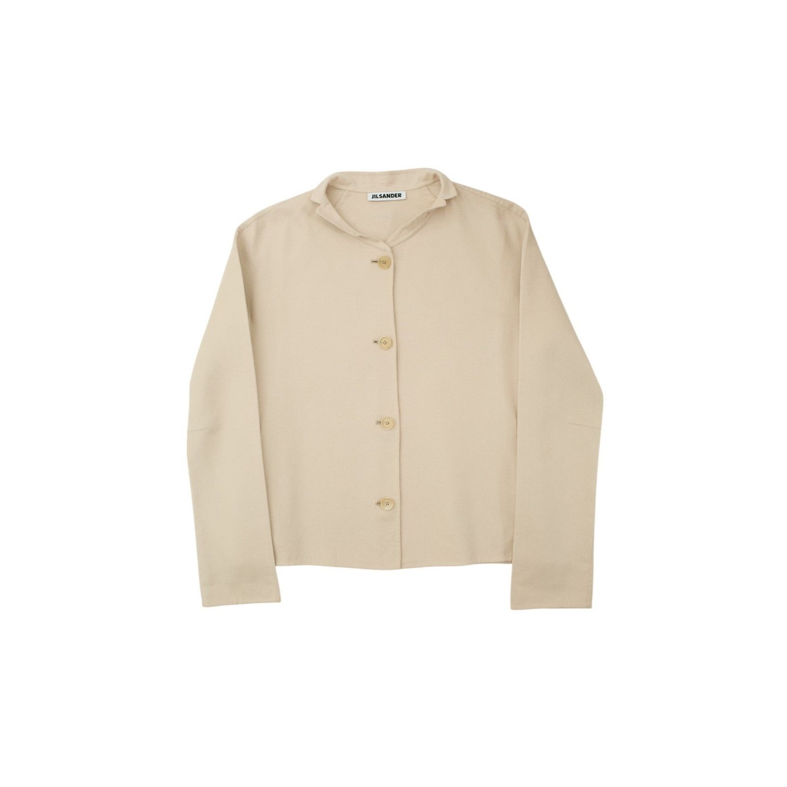 Jil Sander Cashmere Beige Cardigan Size XS / US 0-2 / IT 36-38 - 1 Thumbnail