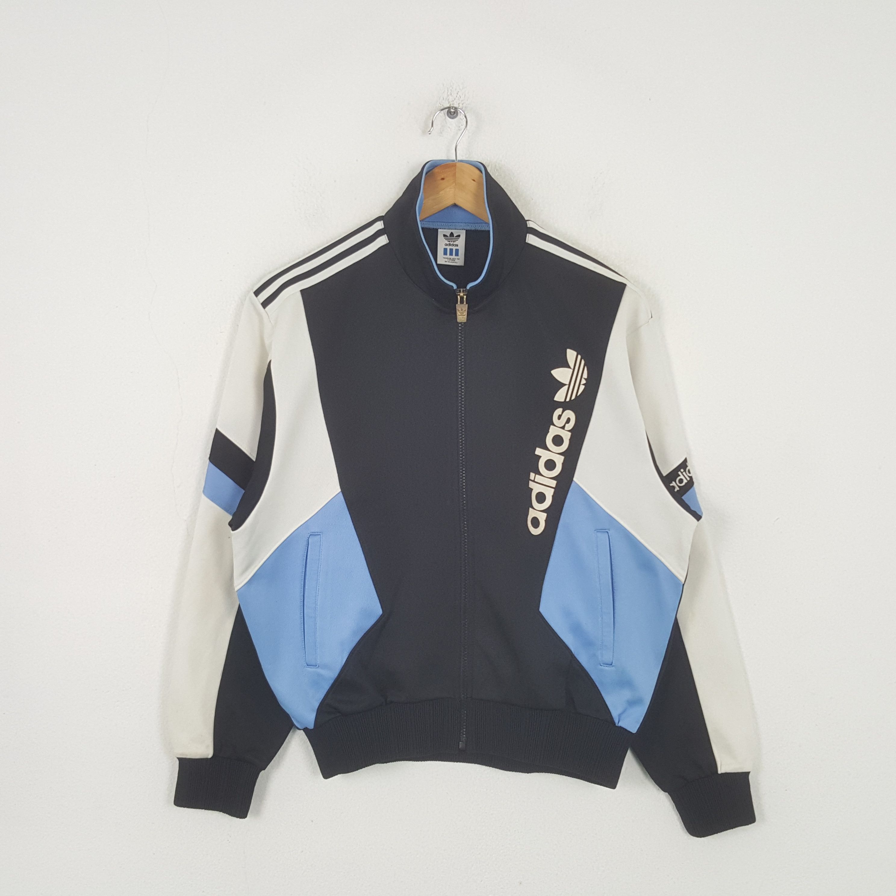 Vintage Vintage Adidas American Sports Sweater Jacket RR12 Size US M / EU 48-50 / 2 - 1 Thumbnail