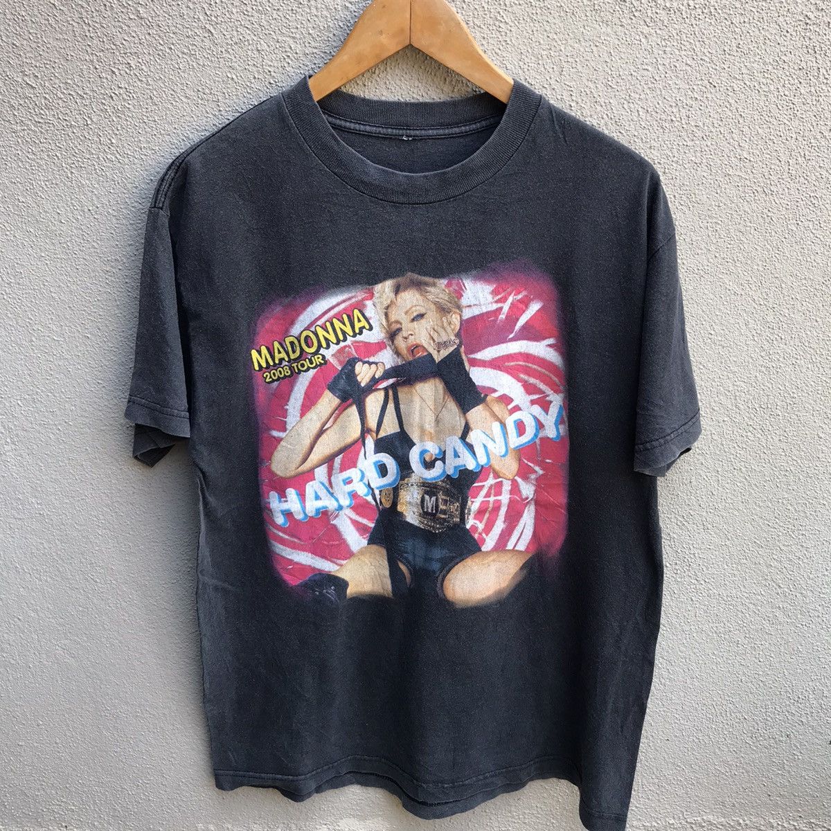 Band Tees × Vintage Vintage MADONNA hard candy tee tour 2008 Size US M / EU 48-50 / 2 - 2 Thumbnail