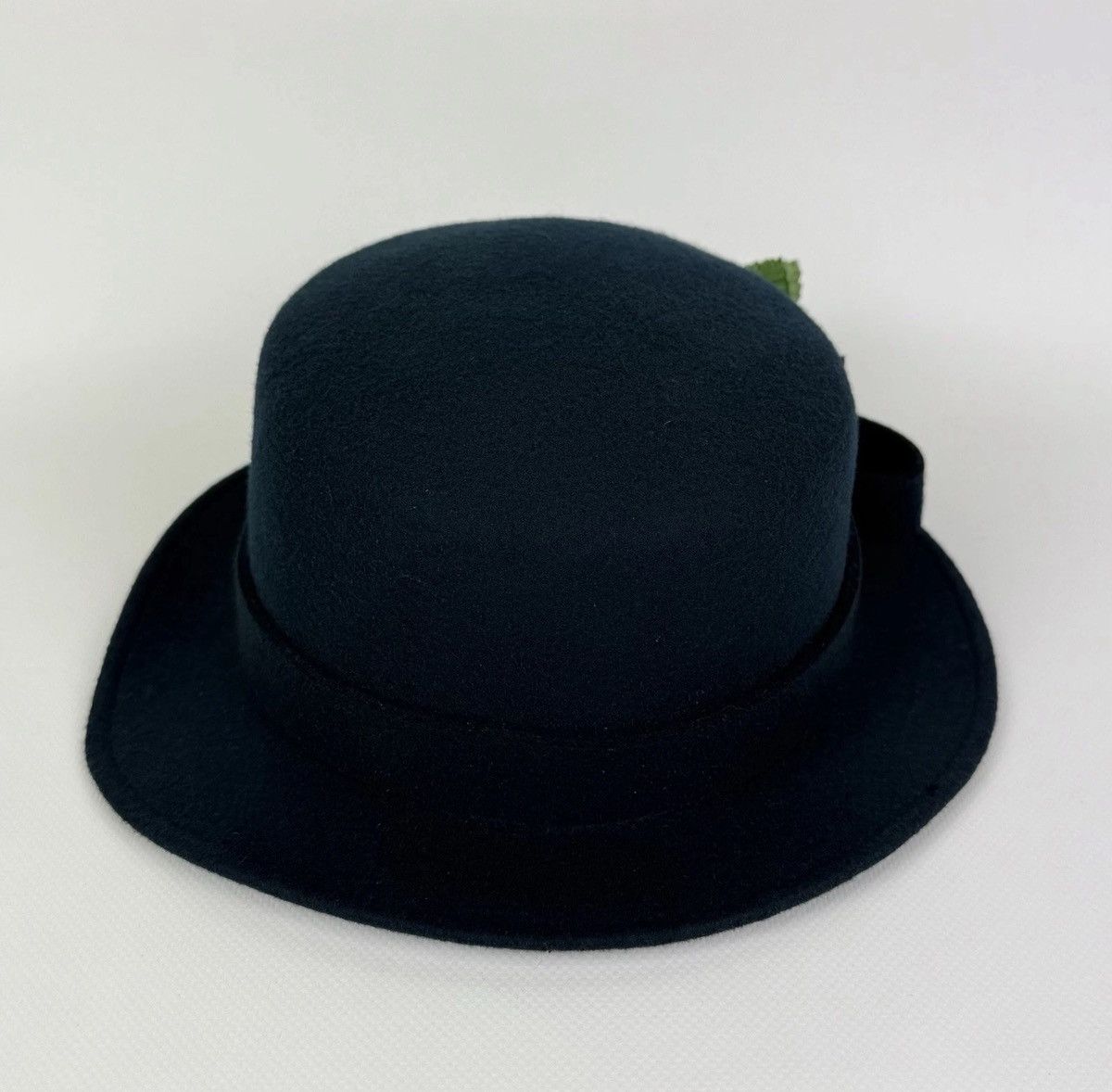 Kangol Vintage Kangol 100% Wool Felt Hat Women One Size Blue Cherry Size ONE SIZE - 4 Thumbnail