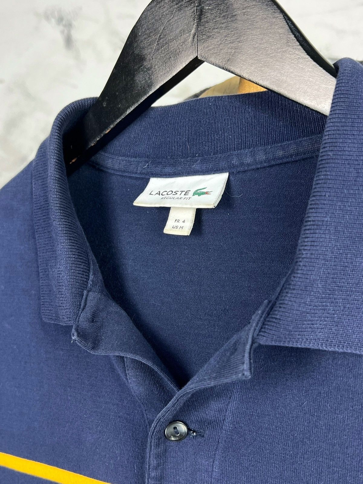 Lacoste Lacoste Long Sleeve Polo Shirt Size 4 M Size US M / EU 48-50 / 2 - 5 Thumbnail