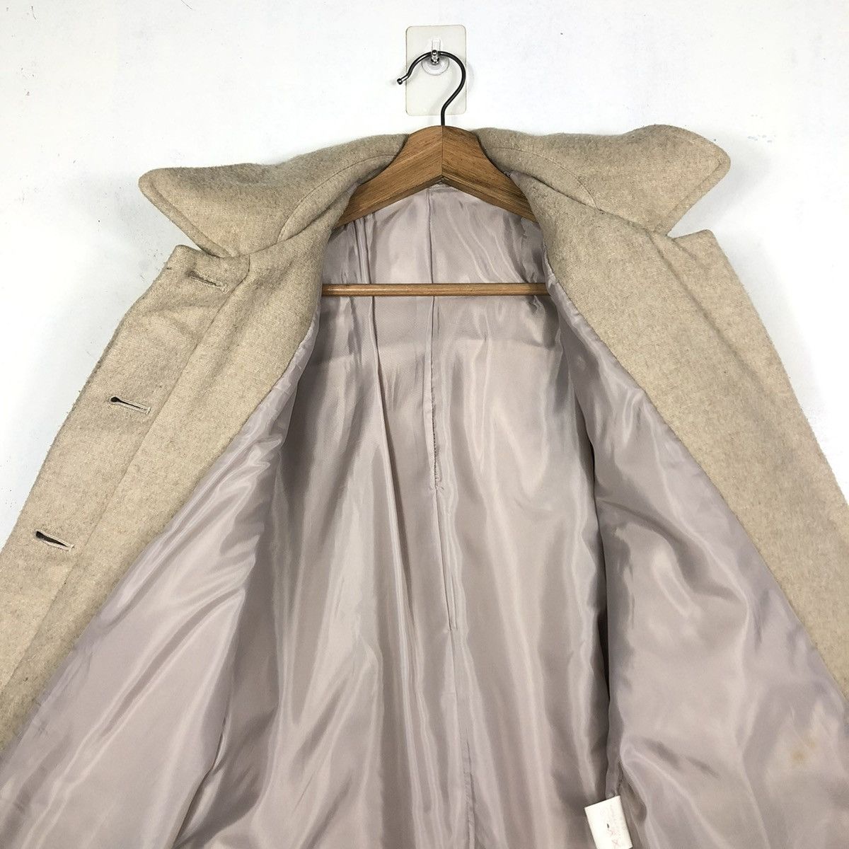 Japanese Brand × Vintage 📌PILE OF TRASH WOOL BIKER JACKET 3D POCKET Size US M / EU 48-50 / 2 - 15 Thumbnail