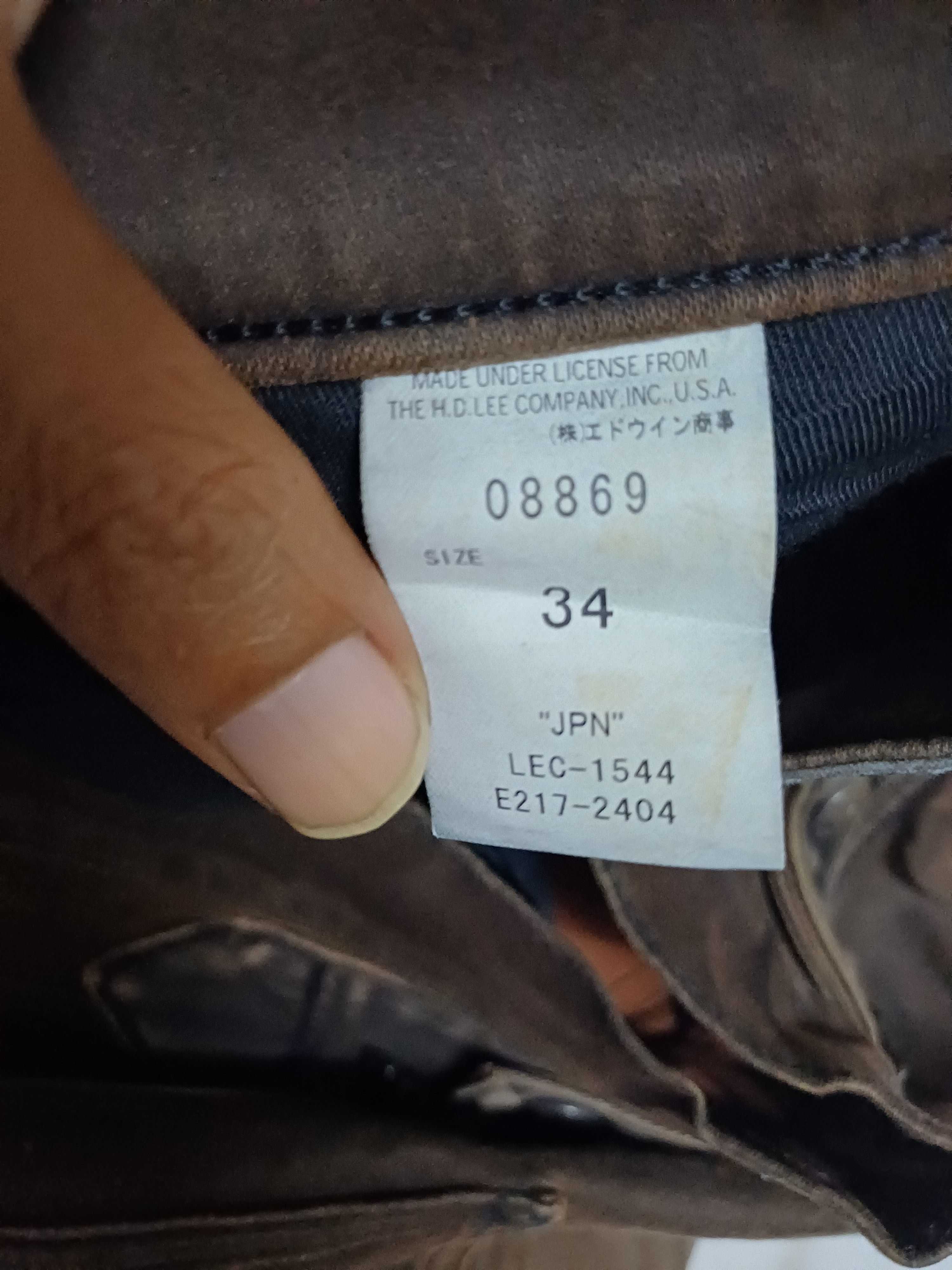 Lee vintage lee rider Size US 32 / EU 48 - 6 Thumbnail