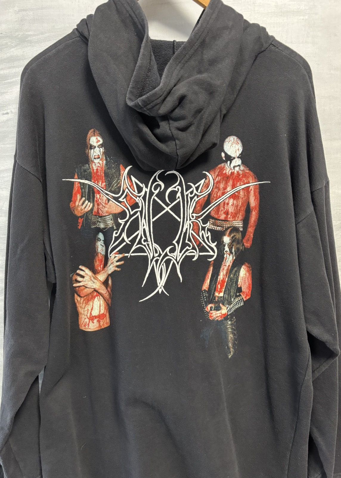 Band Tees RARE! Ragnarok Blackdoor Miracle 2004 Black Metal Hoodie XL Size US XL / EU 56 / 4 - 2 Thumbnail