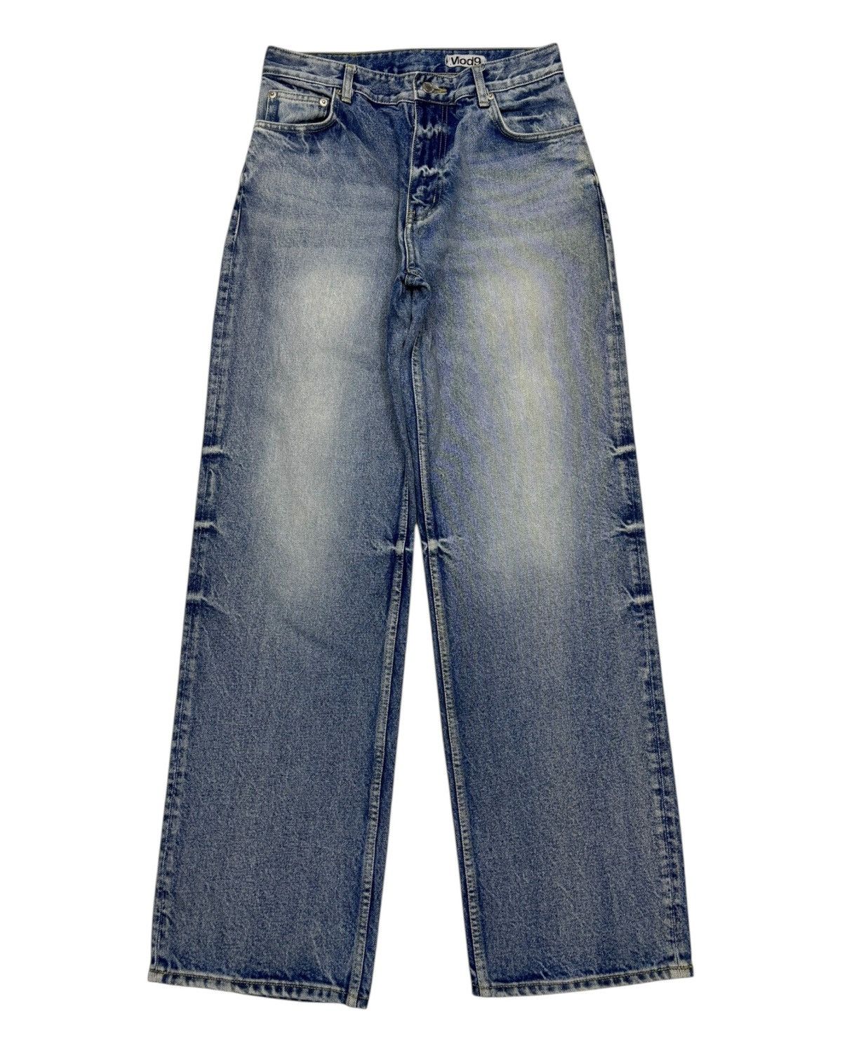 Beauty Beast 🔥BAGGY JEANS MOD9 JNCO BALENCIAGA STYLE JEANS Size US 29 - 3 Thumbnail