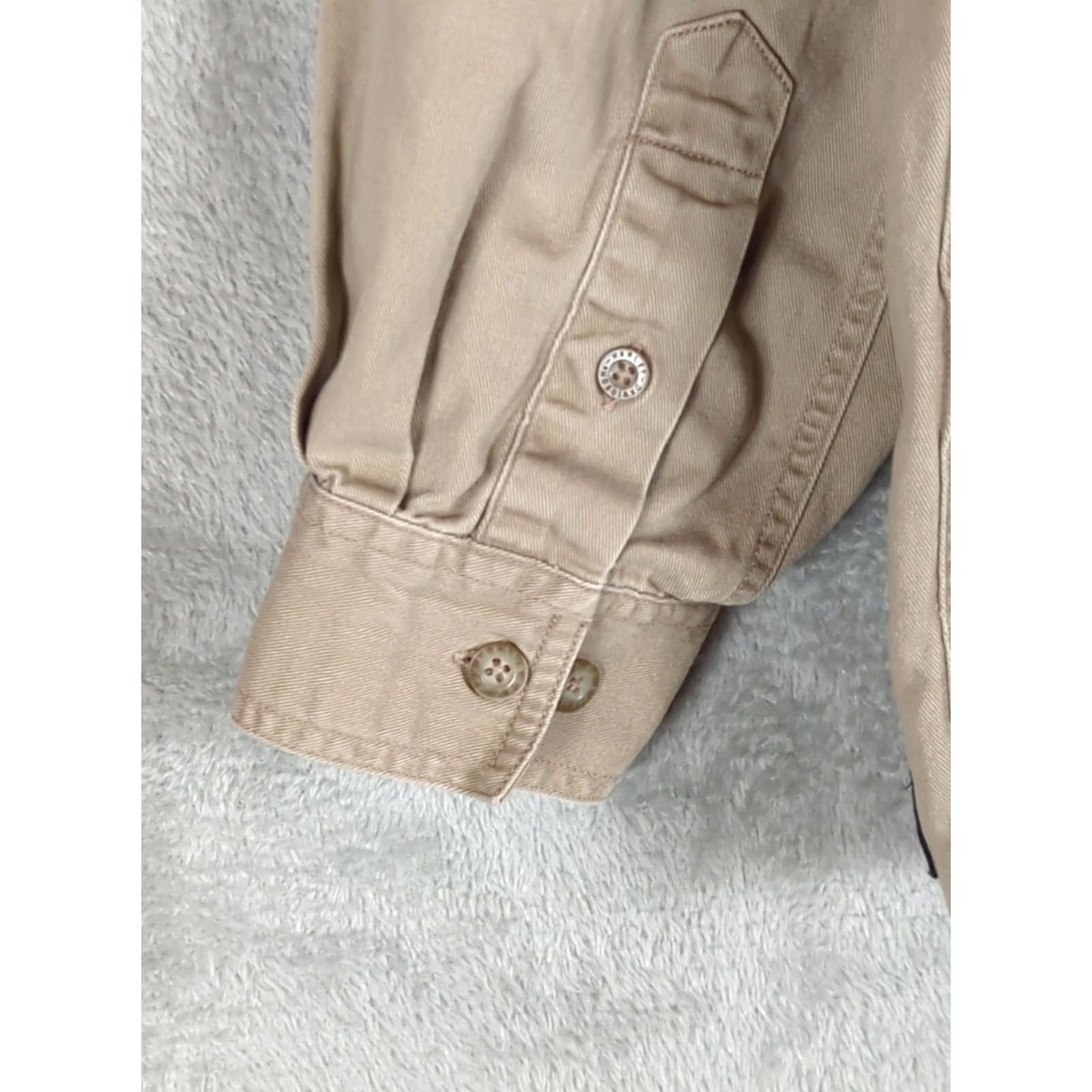 Harley Davidson VINTAGE Harley Davidson Shirt Mens XXL Button Down Khaki Tan Embroidered Biker Size US XXL / EU 58 / 5 - 7 Thumbnail