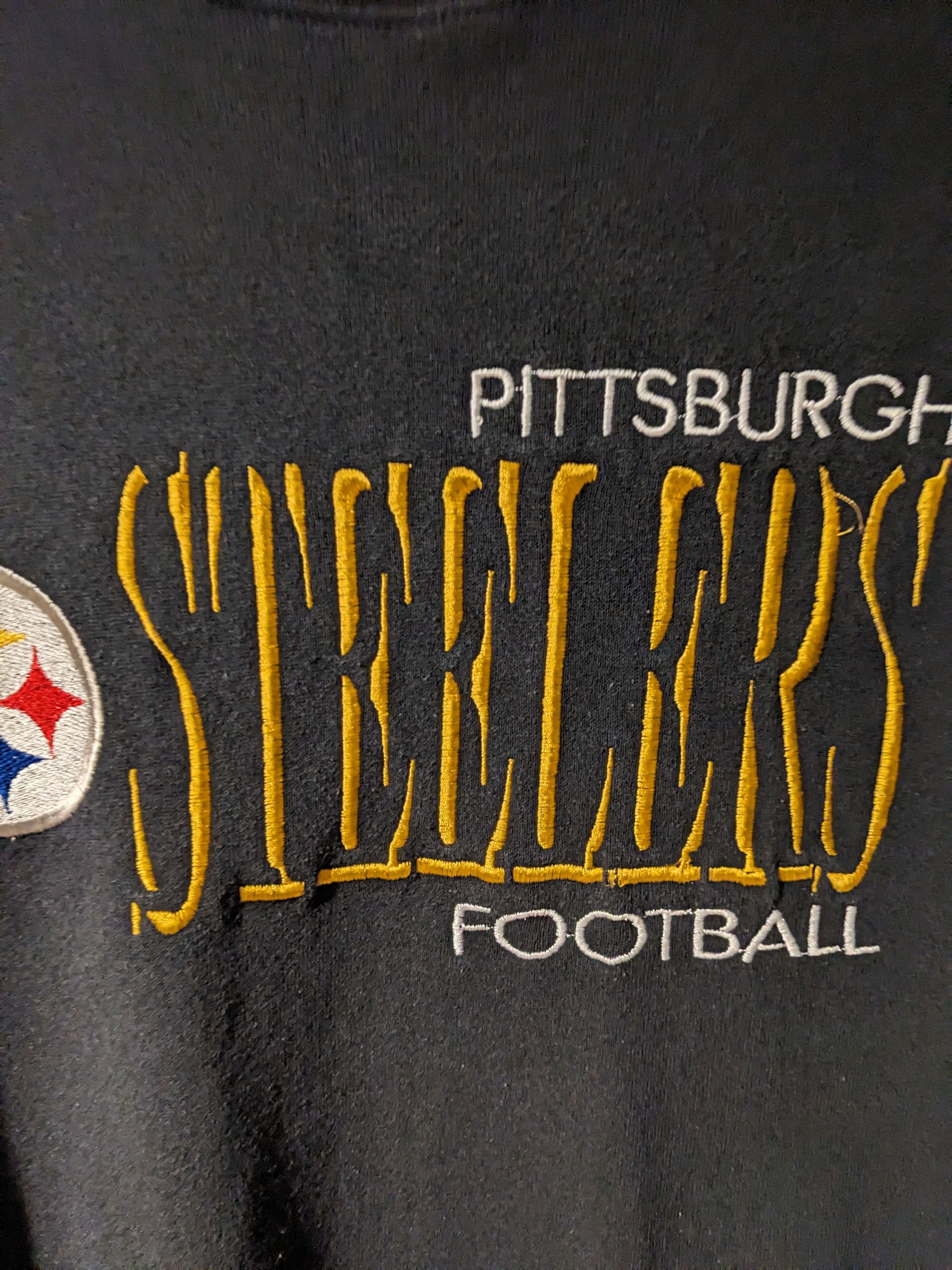 Logo 7 × Vintage Vintage 90s Pittsburgh Steelers NFL Football Sweatshirt Size US M / EU 48-50 / 2 - 2 Thumbnail