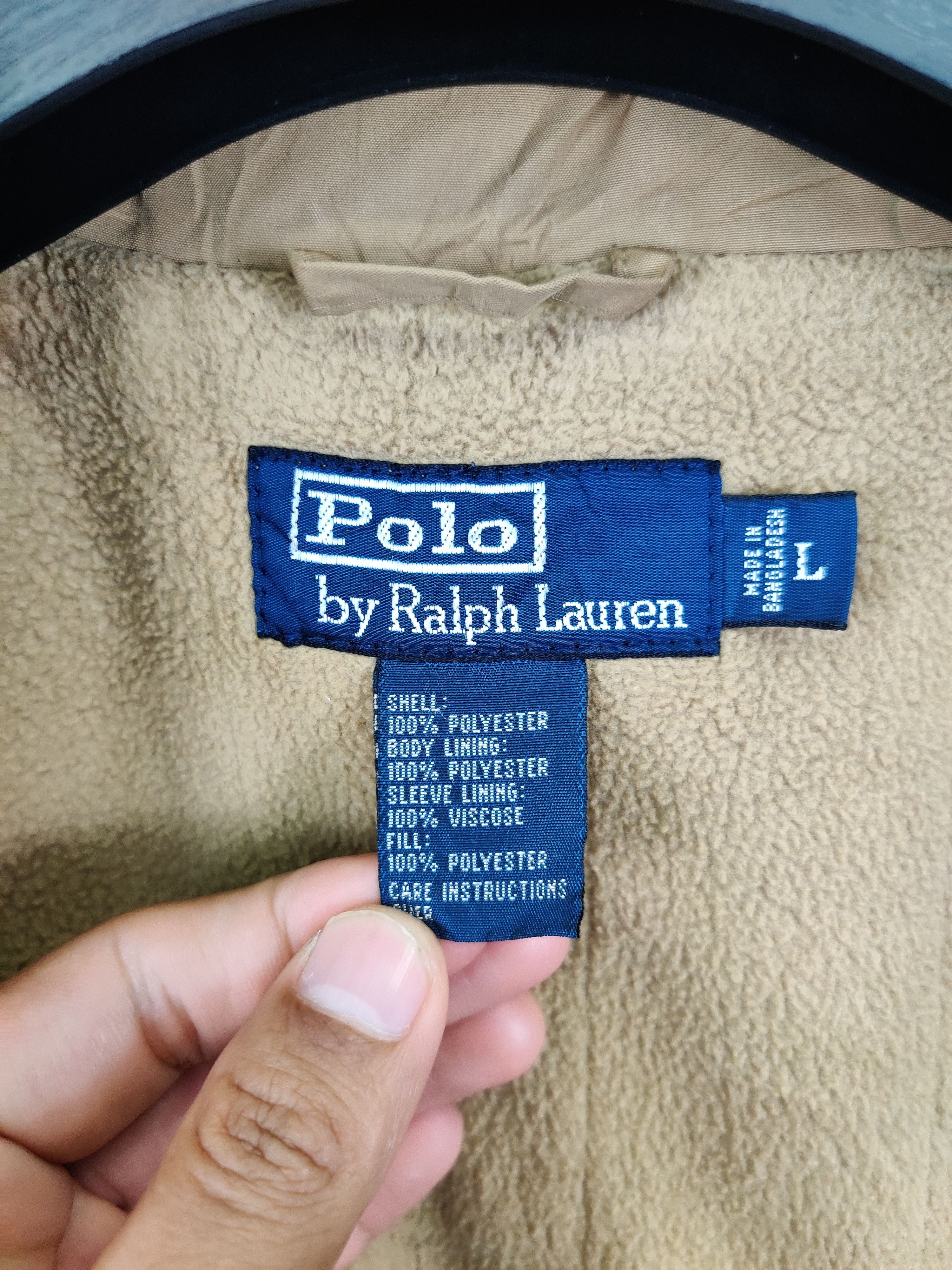 Polo Ralph Lauren Vintage Polo Ralph Lauren Beige Jacket Size US L / EU 52-54 / 3 - 10 Thumbnail