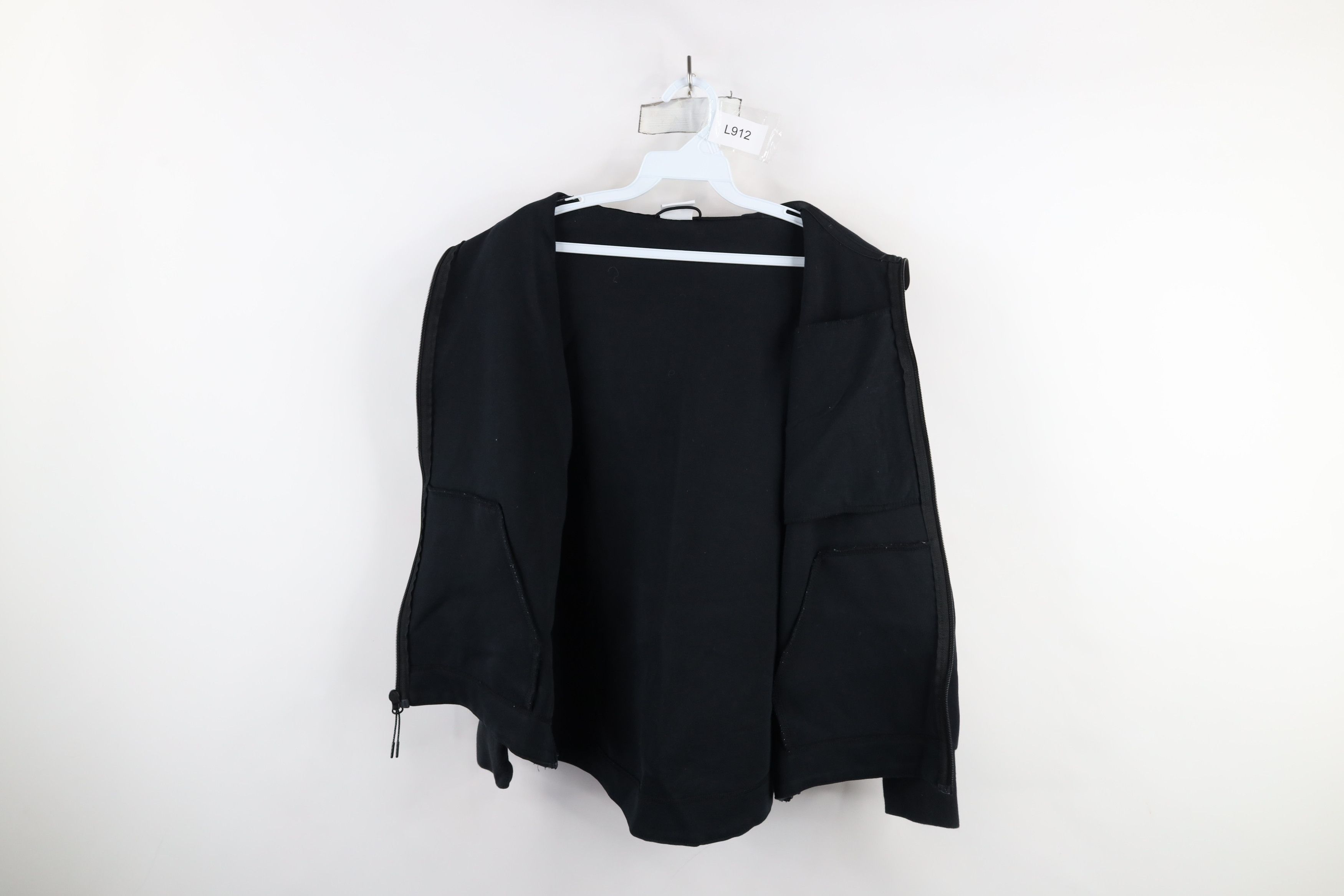 Nike × Vintage Nike Tech Fleece Spell Out Full Zip Hoodie Sweatshirt Black Size S / US 4 / IT 40 - 10 Thumbnail