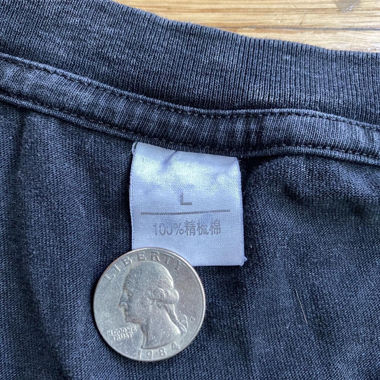 Other white washed black tee Size US L / EU 52-54 / 3 - 3 Thumbnail