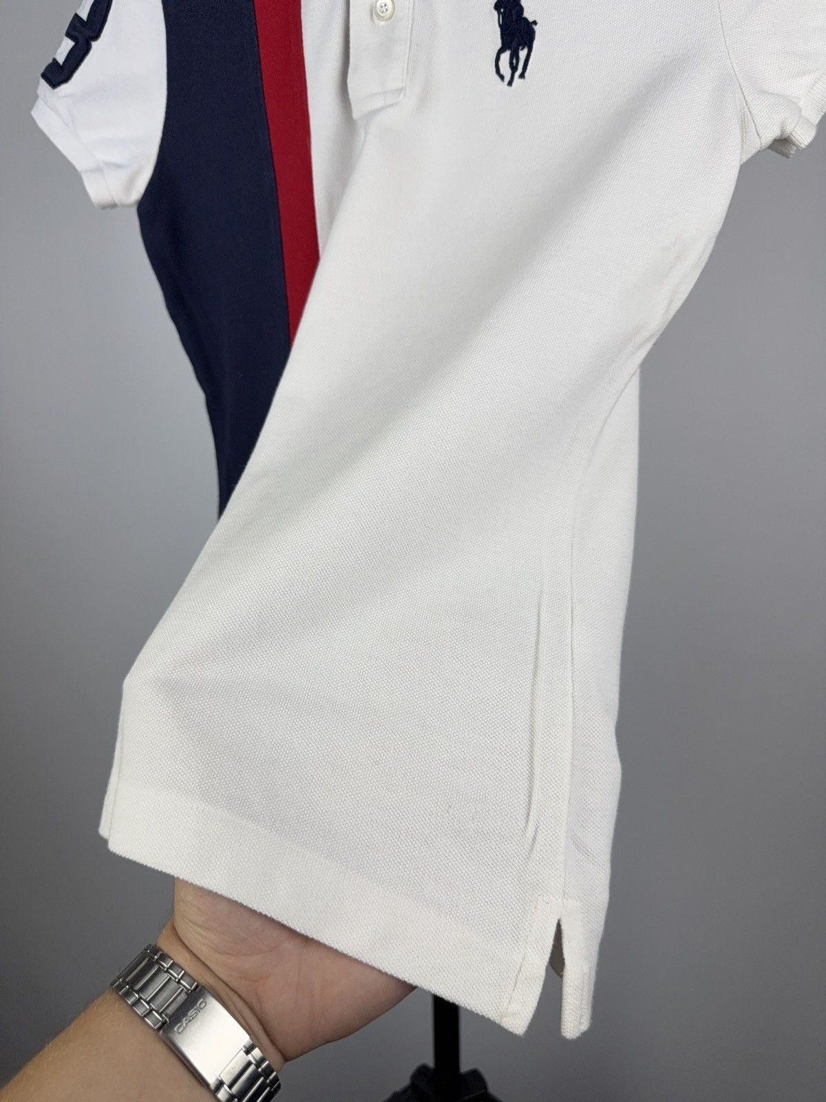 Polo Ralph Lauren Vintage 90s Polo Ralph Lauren Big Pony 3 USA Retro Polos Size S / US 4 / IT 40 - 5 Thumbnail