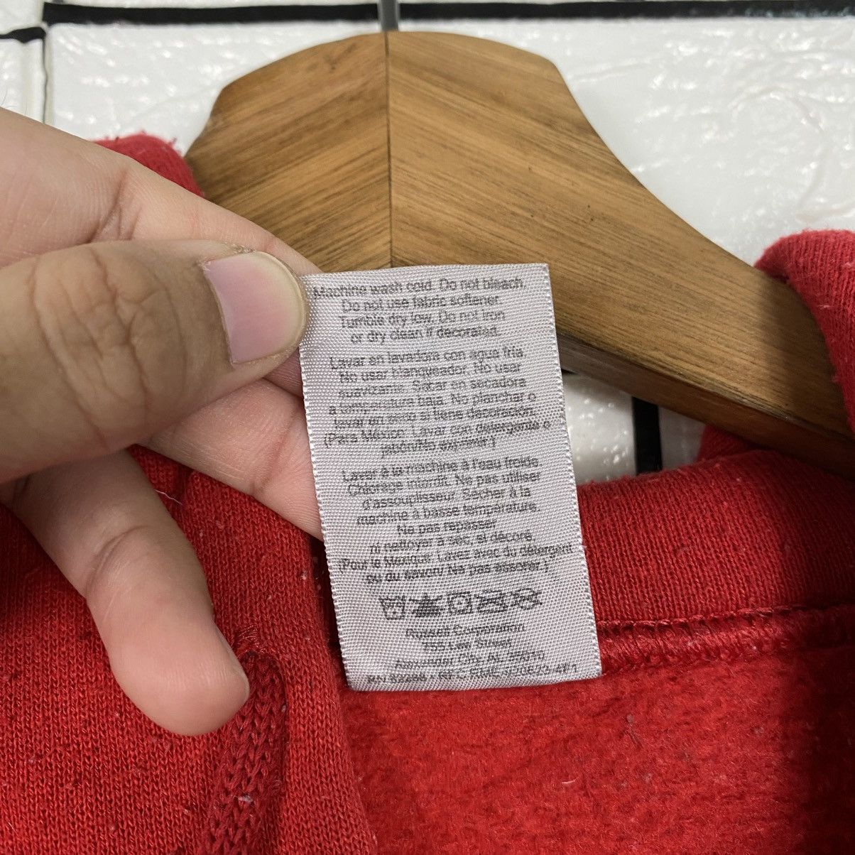 Japanese Brand 📌Vintage Hoodie Pull Over Sweatshirt Russel Athletic Size US L / EU 52-54 / 3 - 19 Thumbnail