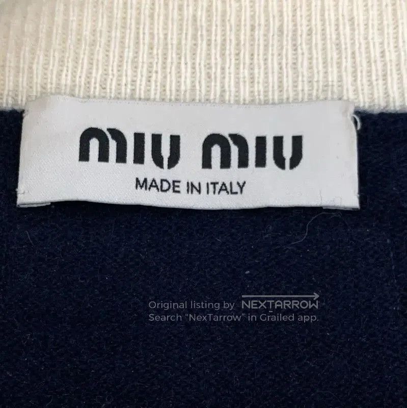 Miu Miu Miu Miu Blue Cashmere Women's Jacket . Size M / US 6-8 / IT 42-44 - 6 Thumbnail