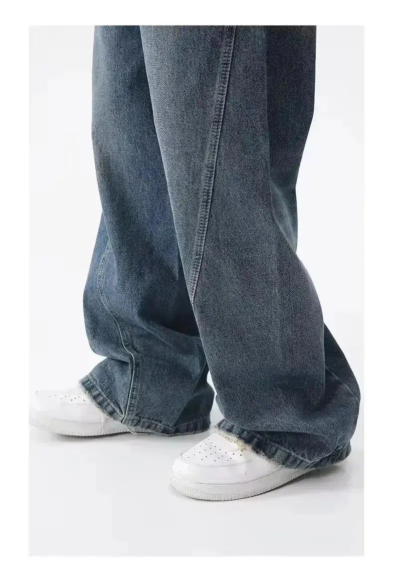Japanese Brand Y2K Vintage Wide Leg Jeans Japanese brand style Size US 34 / EU 50 - 6 Thumbnail