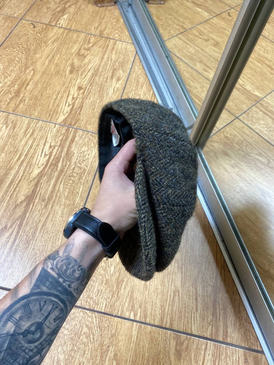 Harris Tweed Streetwear Wool Hats Vintage Harris Tweed One Size Size ONE SIZE - 4 Thumbnail