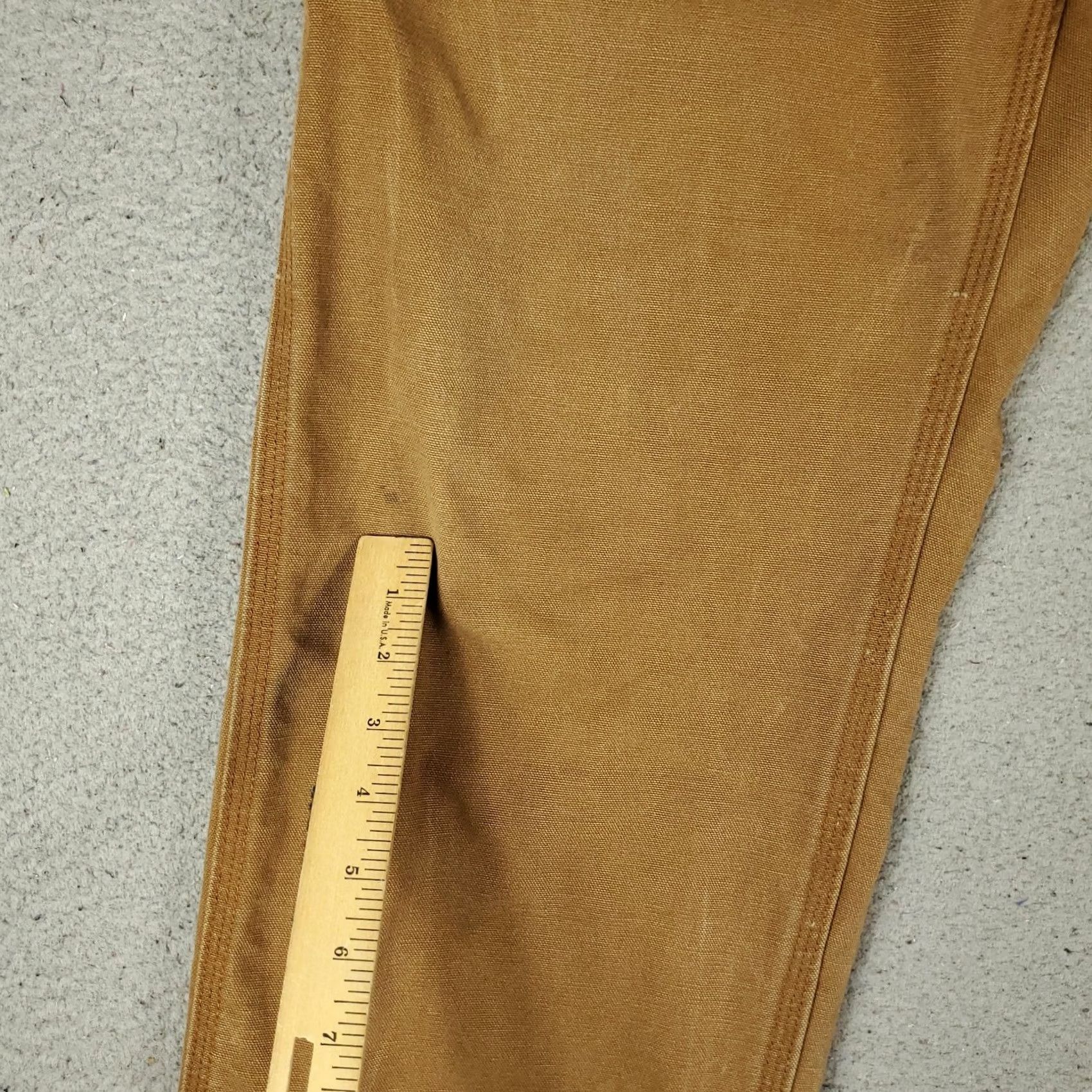Carhartt Carhartt Jeans Men Size 38x30 Brown Carpenter FR Baggy Denim Pants Size US 38 / EU 54 - 4 Thumbnail