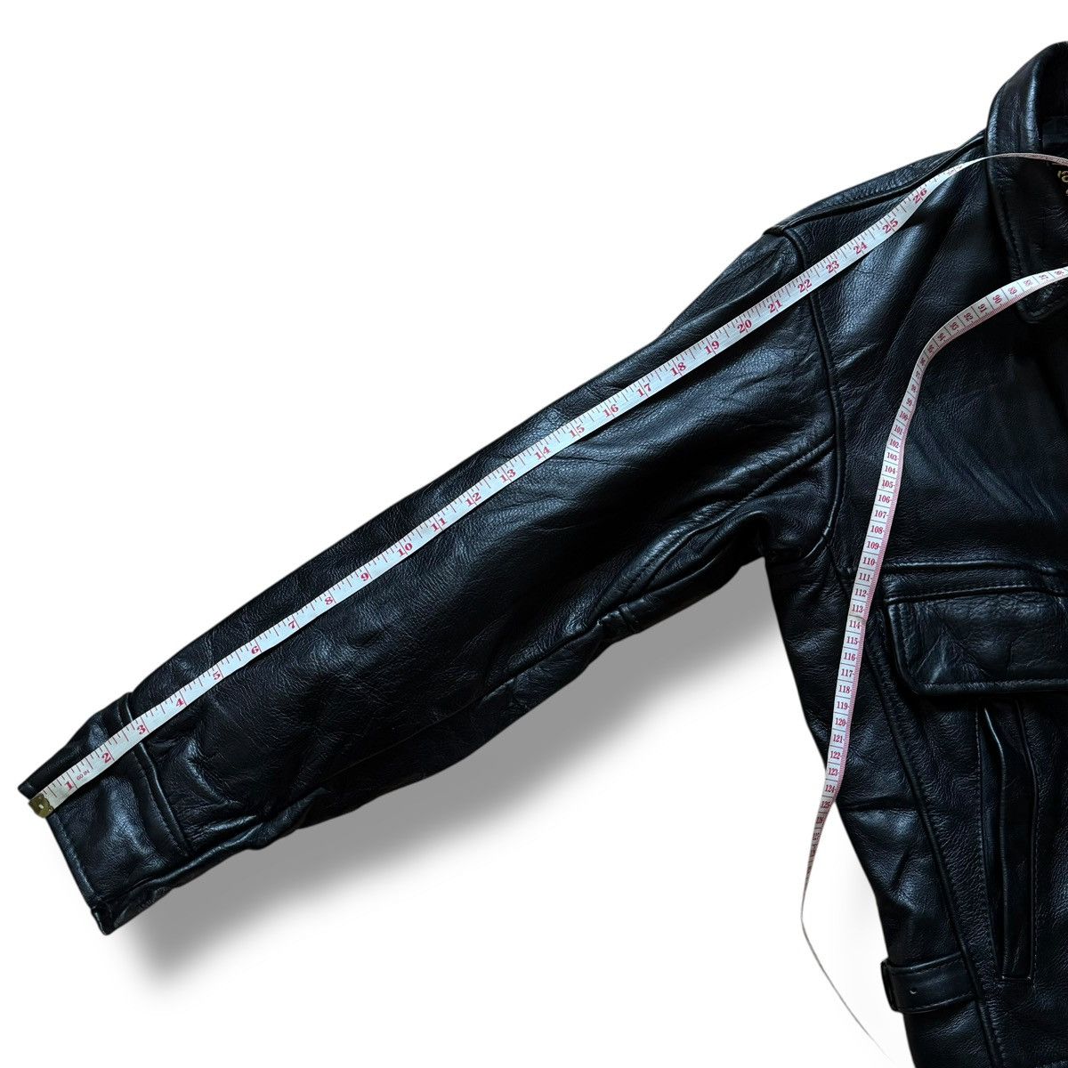 Vanson Leathers 60’s Vanson Leathers Ike Motorcycle Jacket Talon Zipper Size US S / EU 44-46 / 1 - 23 Thumbnail