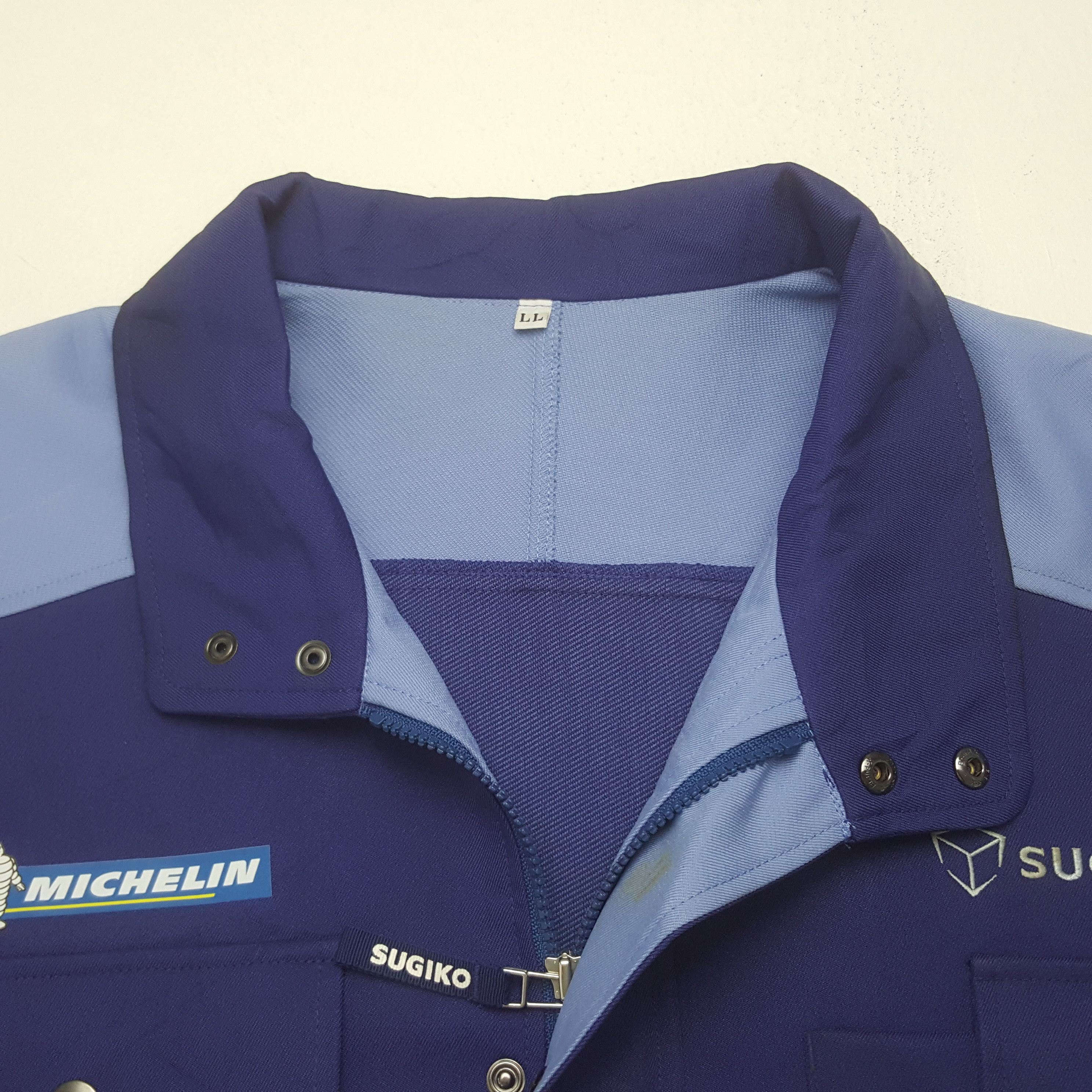 Japanese Brand Vintage Japan Michelin Custom Worker Uniform Jacket Size US L / EU 52-54 / 3 - 5 Thumbnail
