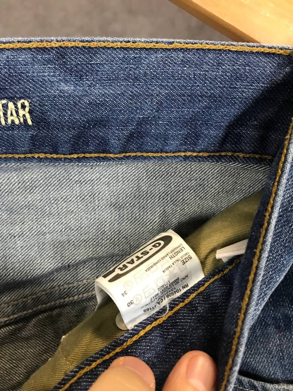 G-Star G Star Raw asymmetric jeans Size US 30 / EU 46 - 4 Thumbnail