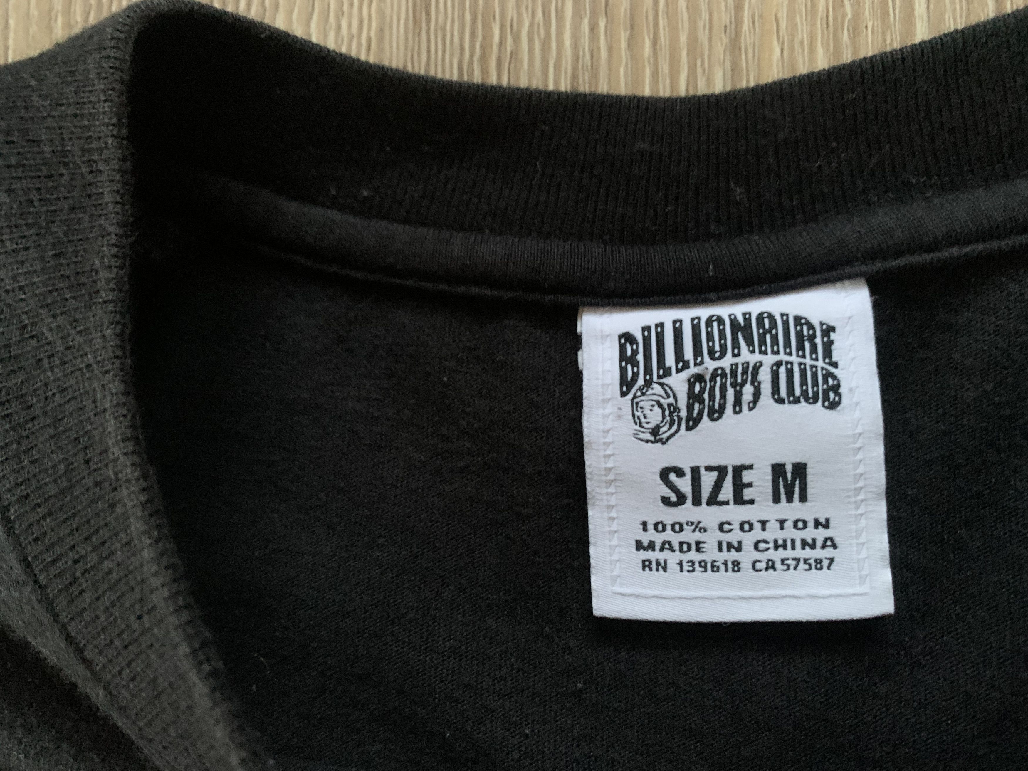 Billionaire Boys Club Billionaire Boys Club Mini Logo Black T Shirt Size US M / EU 48-50 / 2 - 7 Thumbnail