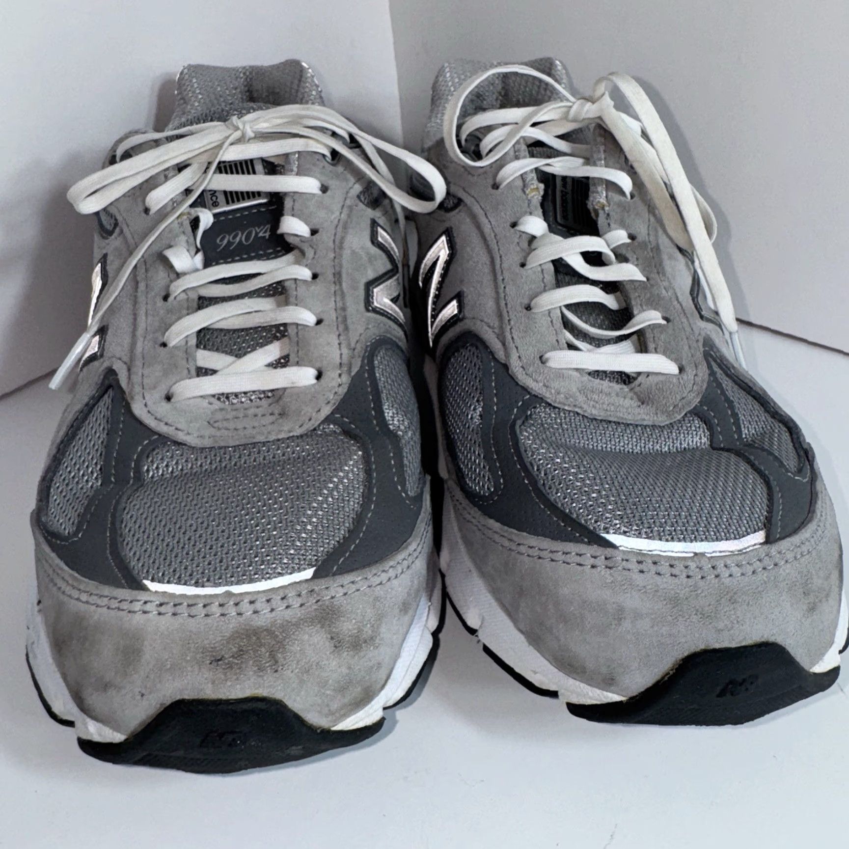New Balance New Balance Sneaker Women’s 990v4 Made in USA Grey Silver Size 9.5 2E Size US 7.5 / IT 37.5 - 4 Thumbnail
