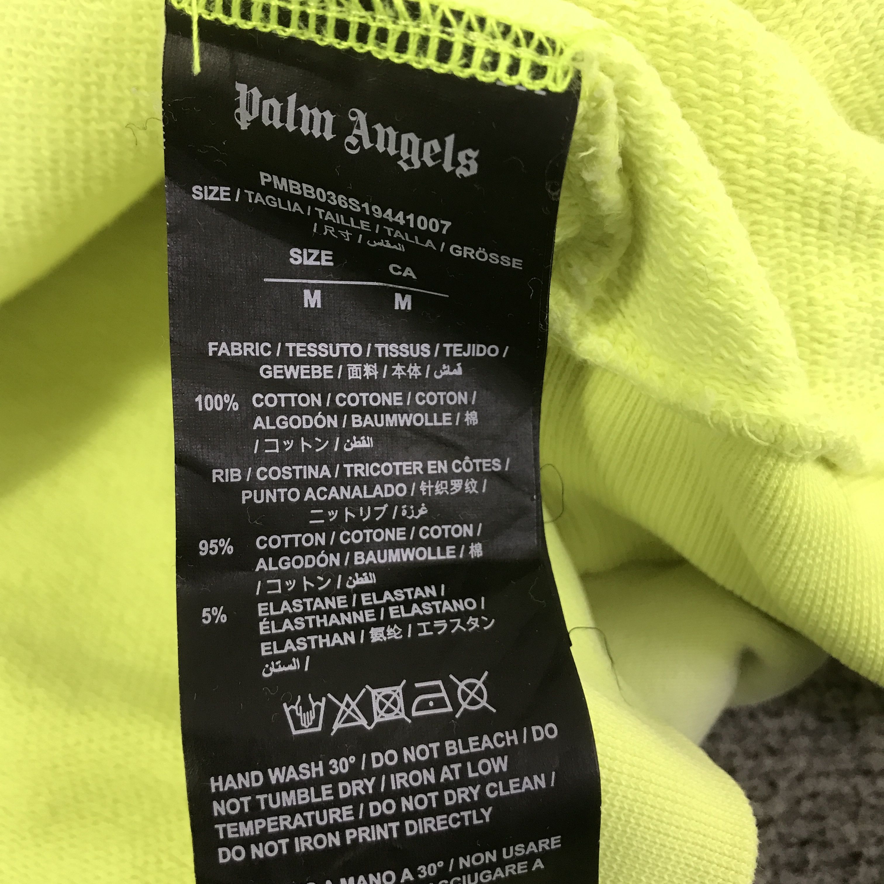 Palm Angels PALM ANGELS FADED HOODIE K111B12 Size US M / EU 48-50 / 2 - 13 Thumbnail