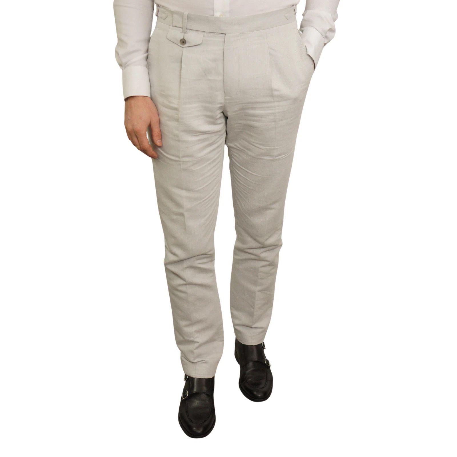 Suitsupply Men Suitsupply Suit Havana Patch Half Lined Cotton US42S Size 42S - 7 Thumbnail