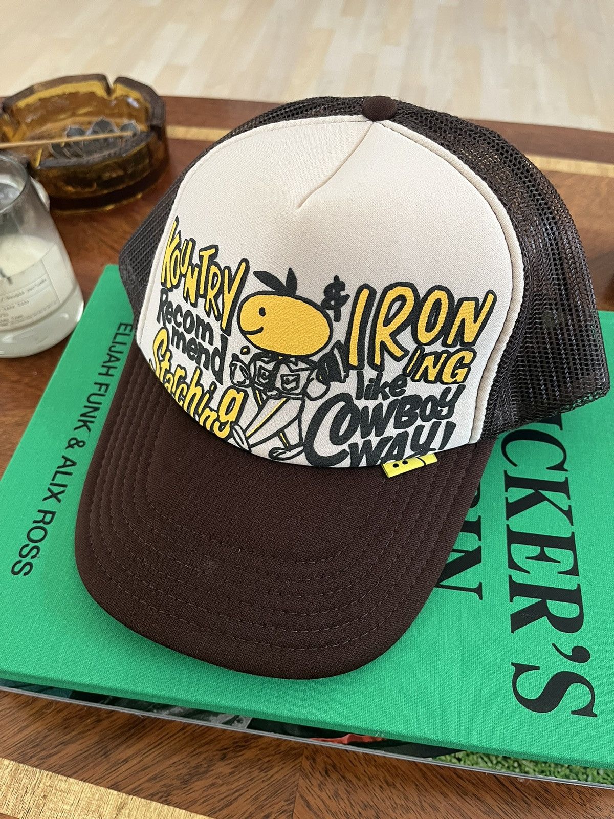 良質  Kapital Kountry Kapital Kountry Starching & Ironing Trucker 帽子