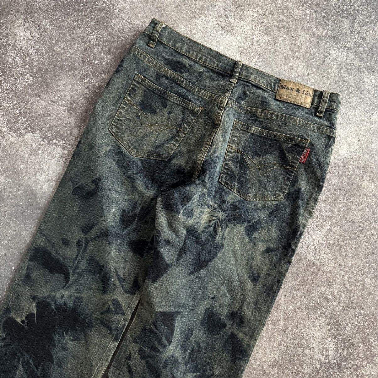 If Six Was Nine × Japanese Brand Amazing Vintage Avant-Garde Washed Jeans Size US 31 - 8 Thumbnail