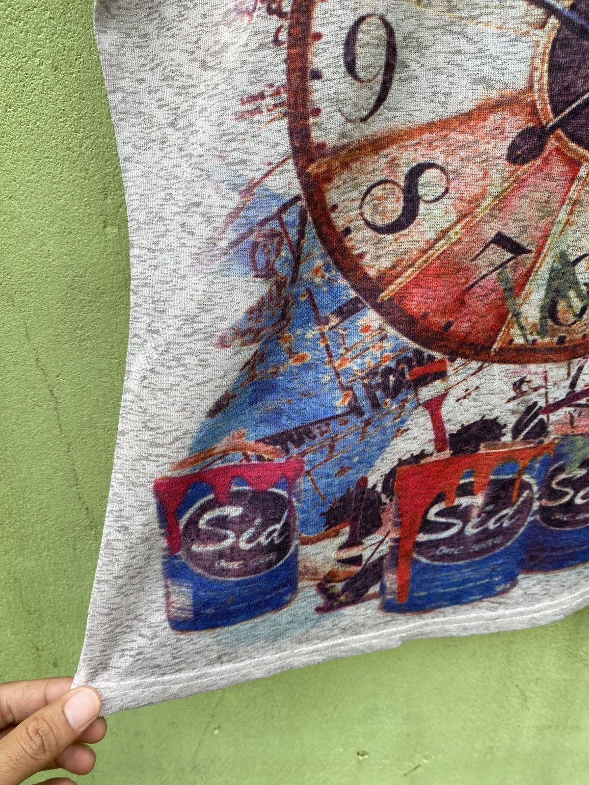 Other Vintage Artsy Clock Graphic Tee LifeIsDesignedToKickYour Size ONE SIZE - 11 Thumbnail