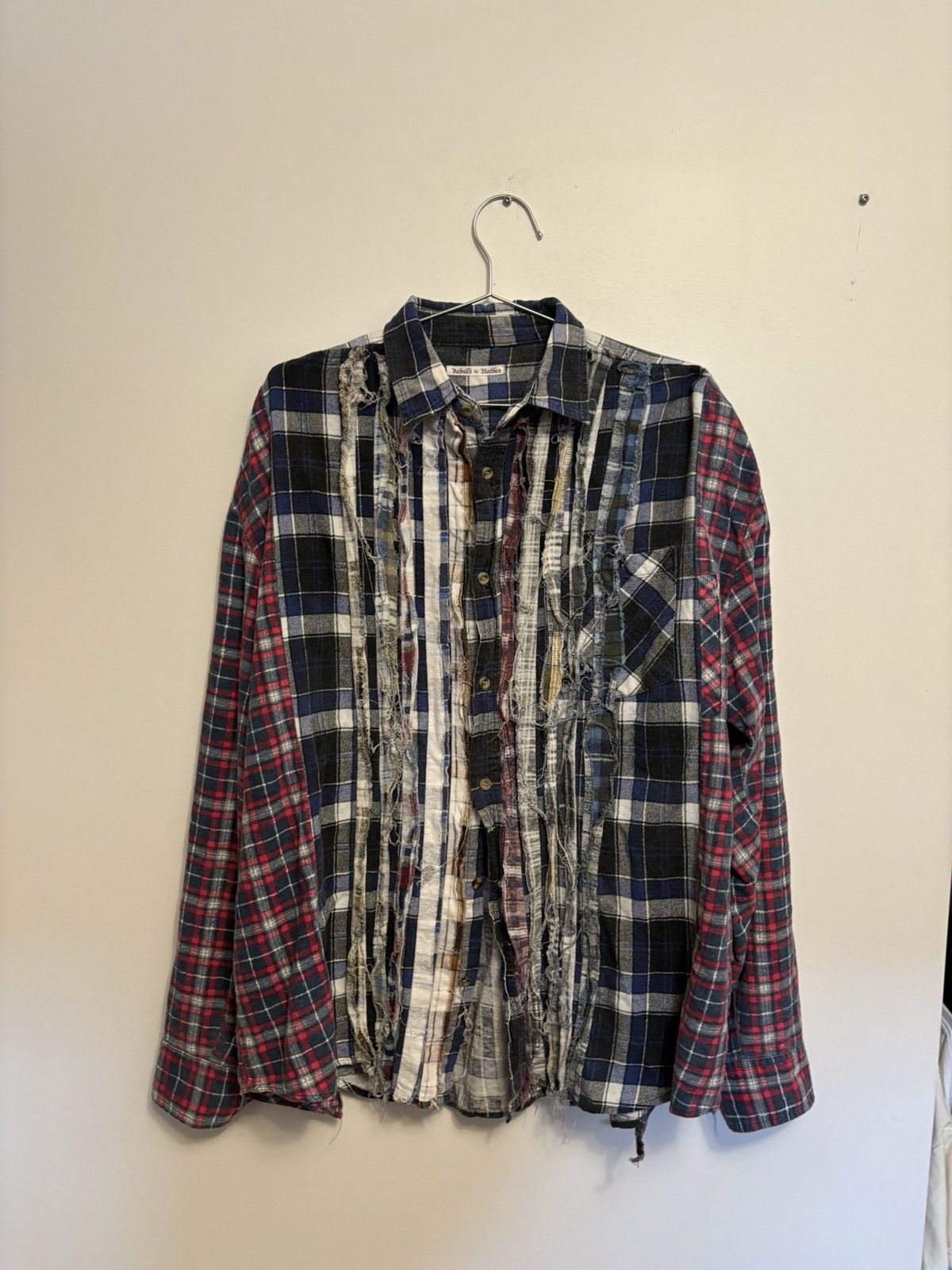 Needles Rebuild by Needles Multicolor Ribbon Flannel Shirt | Grailed